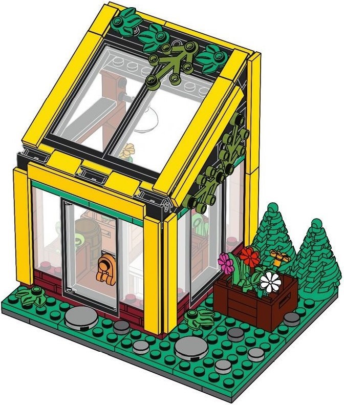 LEGO Editions 4-Season Greenhouse tổng thể