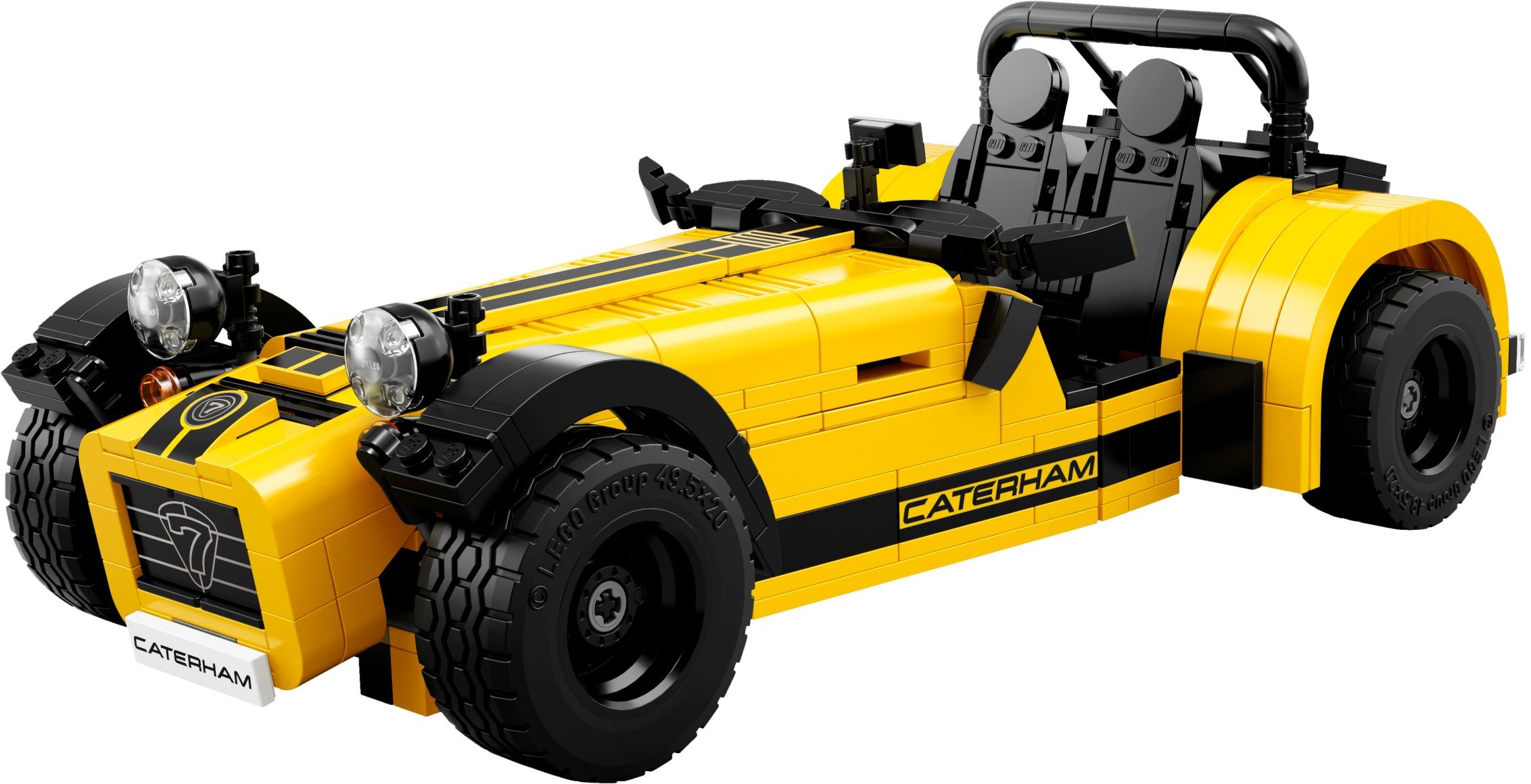 LEGO Caterham Seven 620R 21307 chi tiết mặt trước