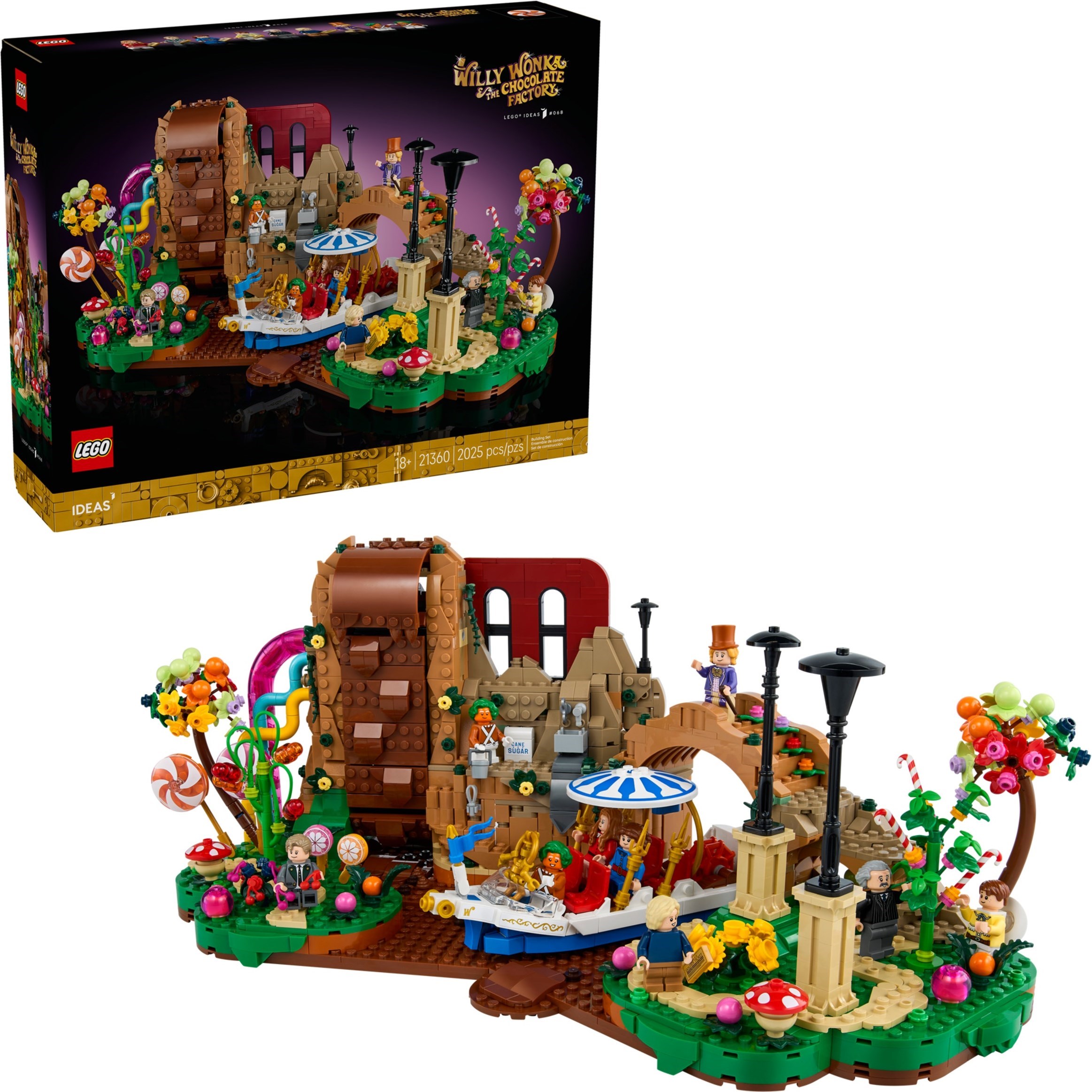 LEGO Editions Charlie and the Chocolate Factory 21360 tổng thể