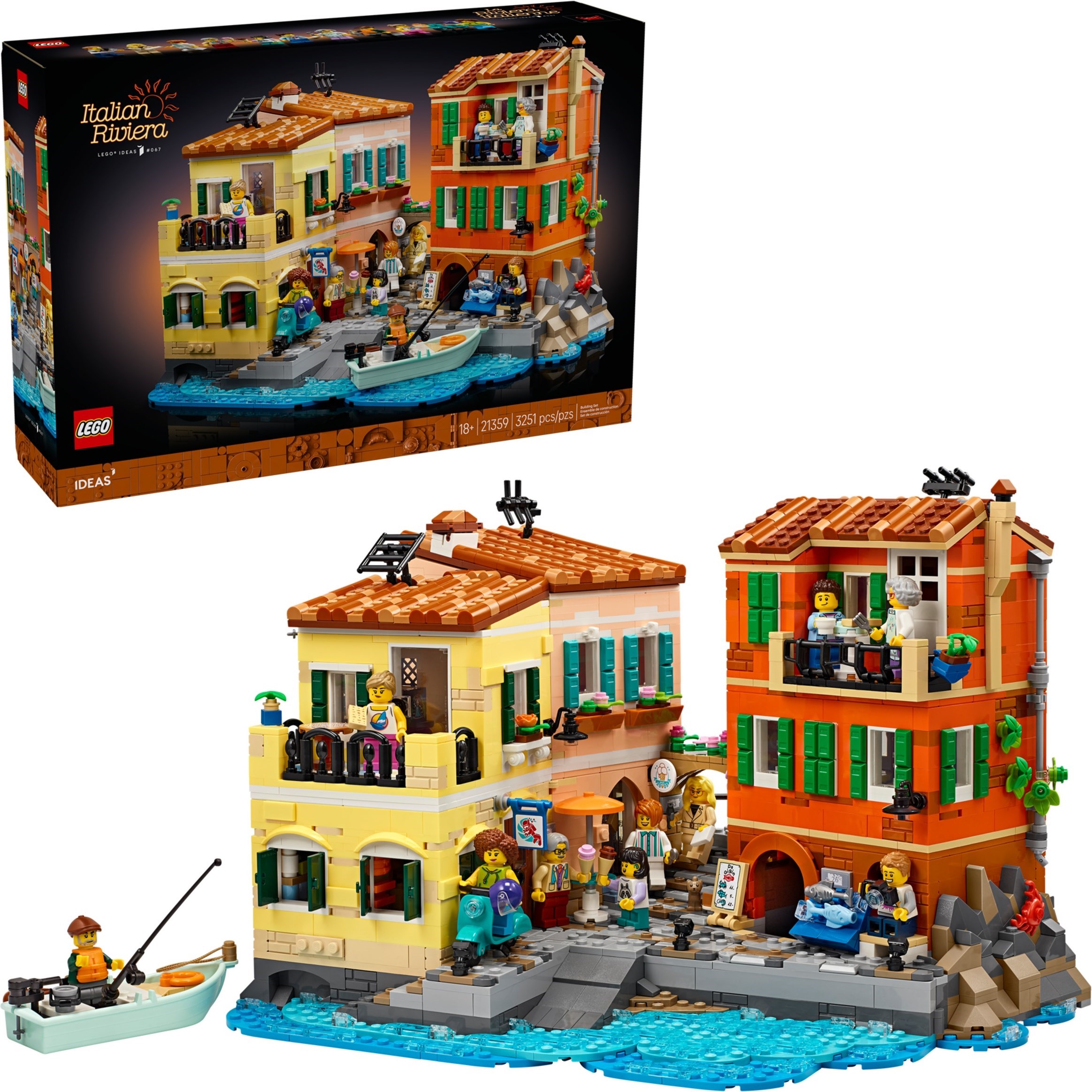LEGO Editions Italian Riviera 21359 tổng thể