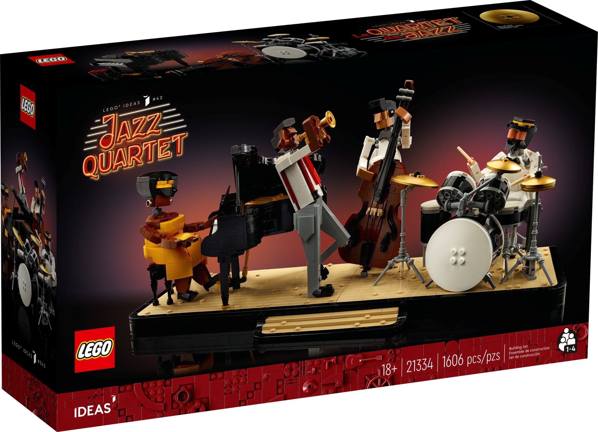 LEGO Editions Jazz Quartet 21334 tổng thể