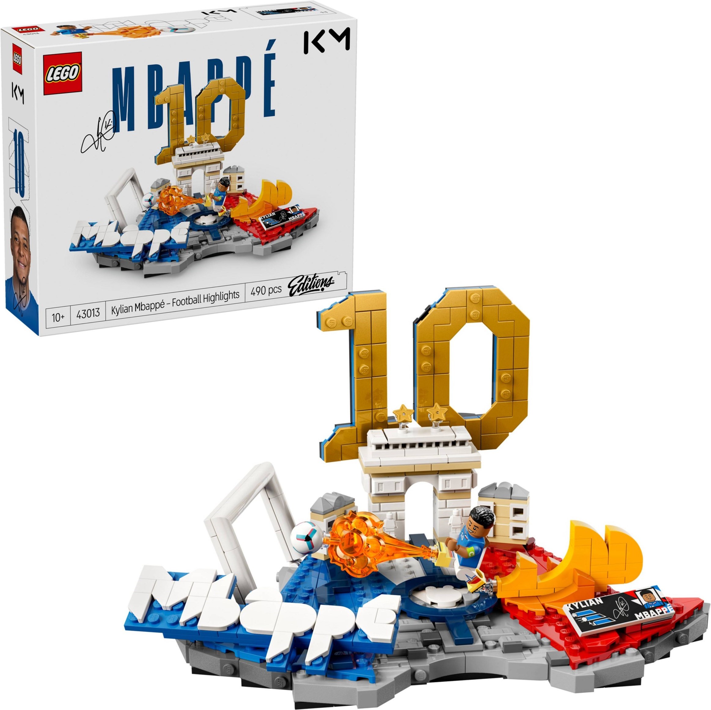 LEGO Editions Kylian Mbappé – Football Highlights 43013 tổng thể