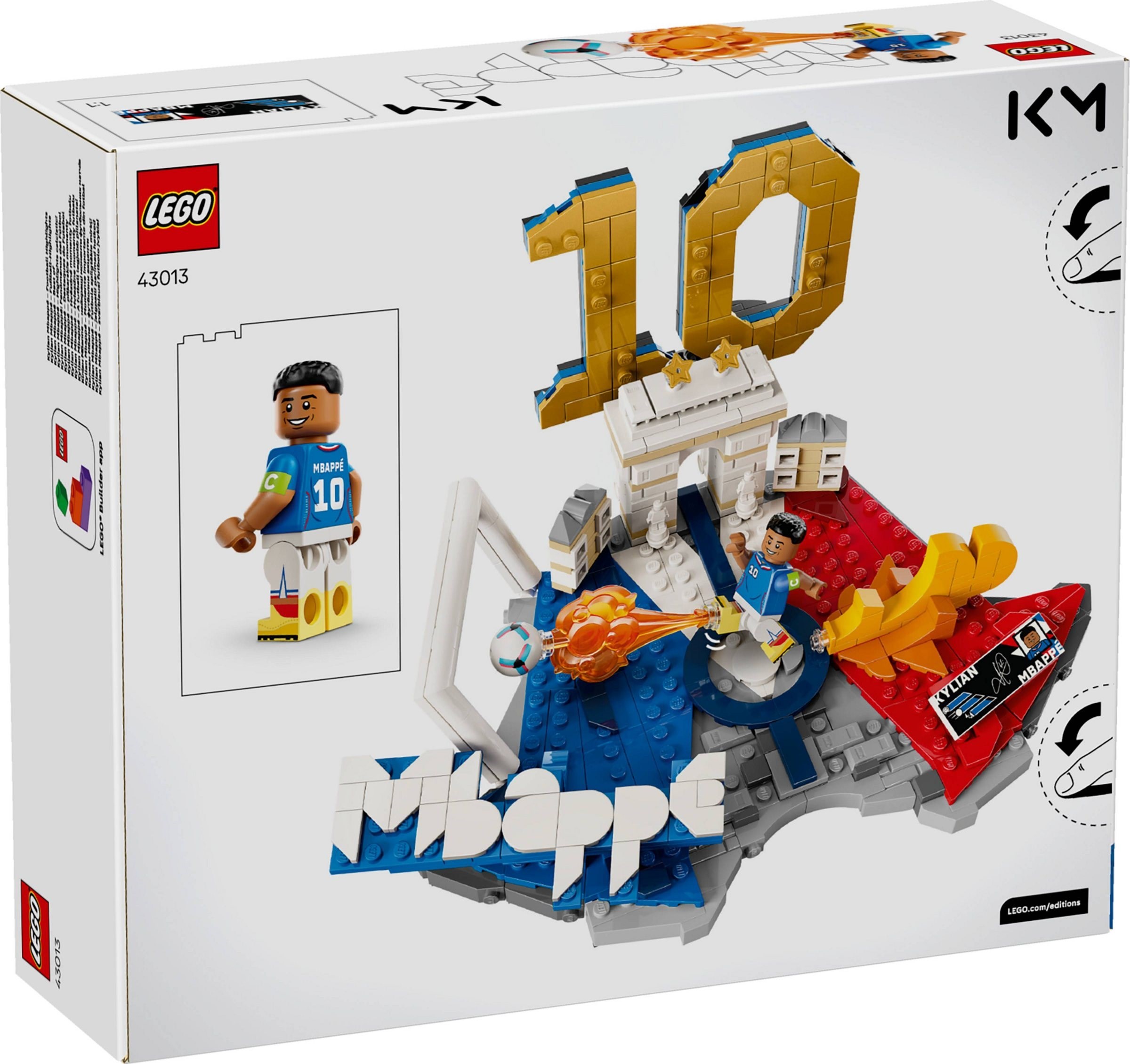 LEGO Kylian Mbappé – Football Highlights 43013 chi tiết mặt trước