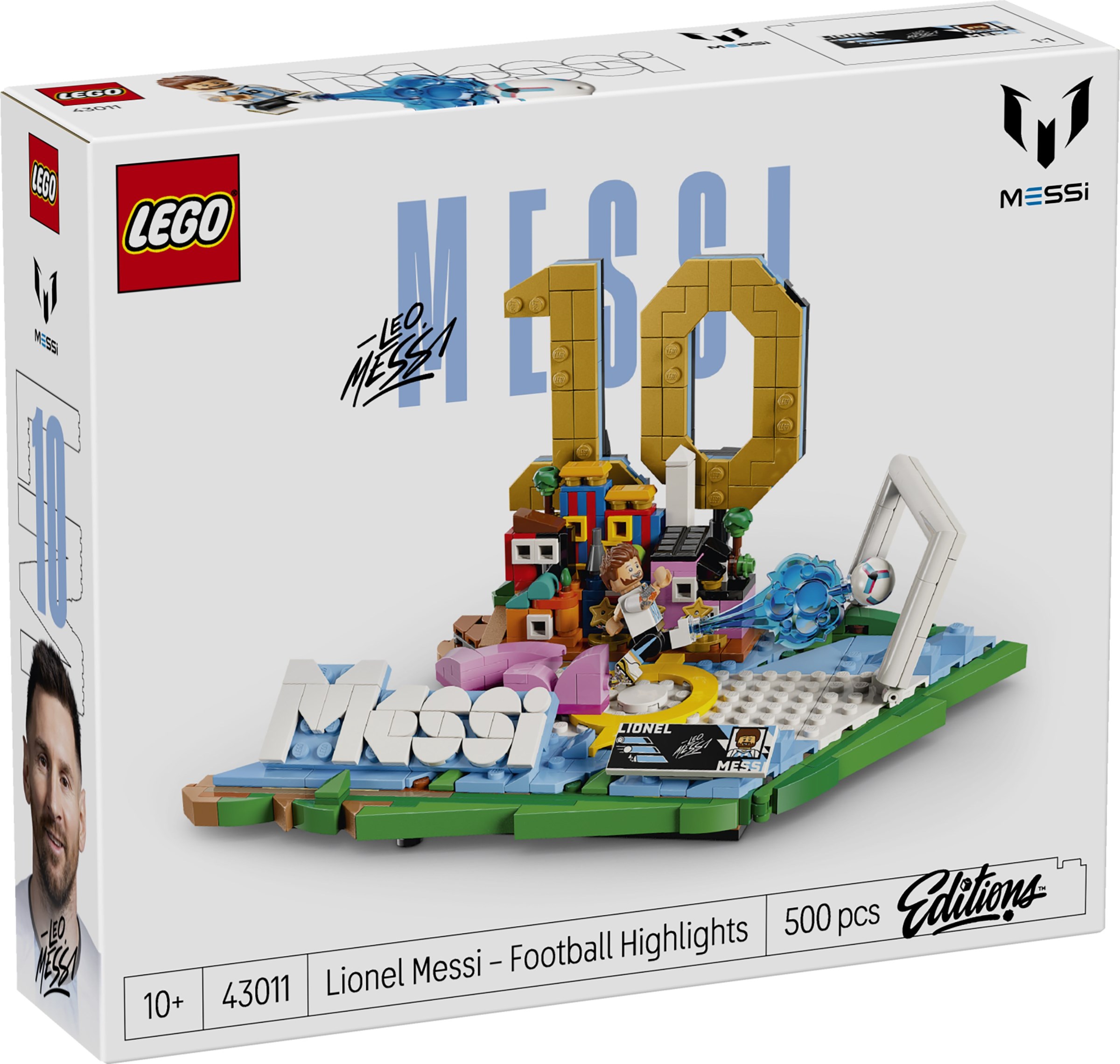 LEGO Lionel Messi – Football Highlights 43011 góc nhìn khác