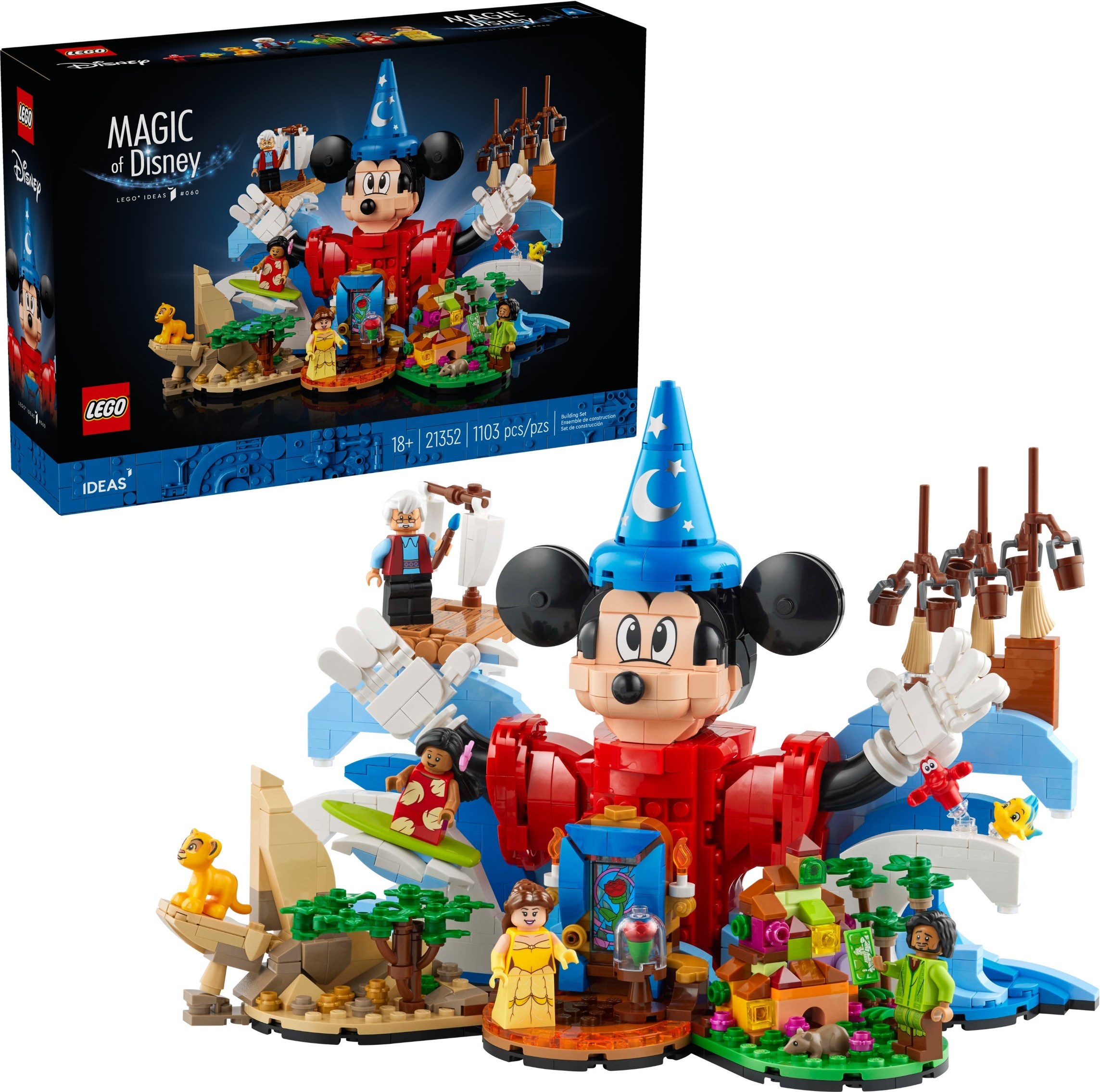 LEGO Editions Magic of Disney 21352 tổng thể