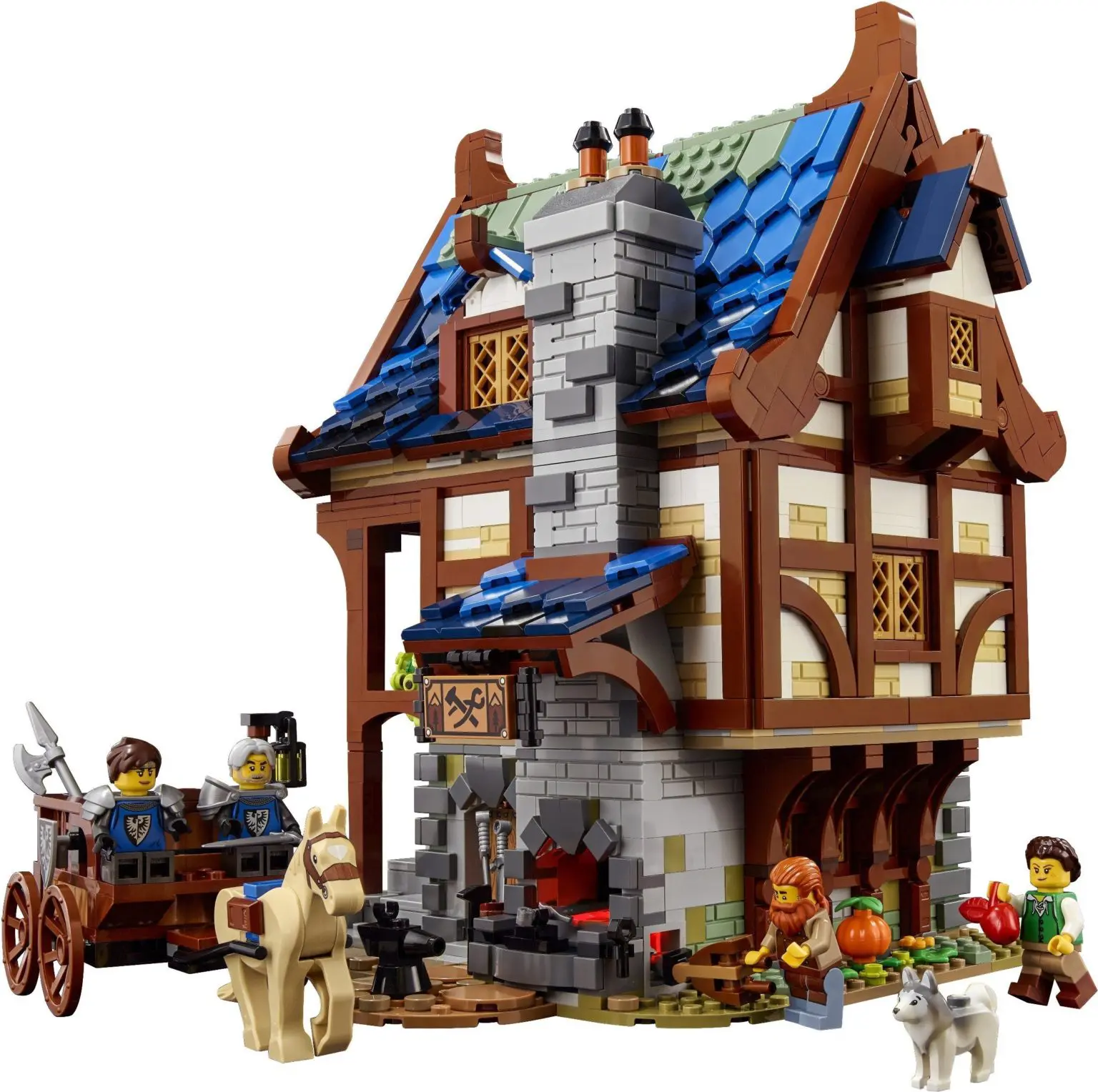 LEGO Editions Medieval Blacksmith 21325 tổng thể