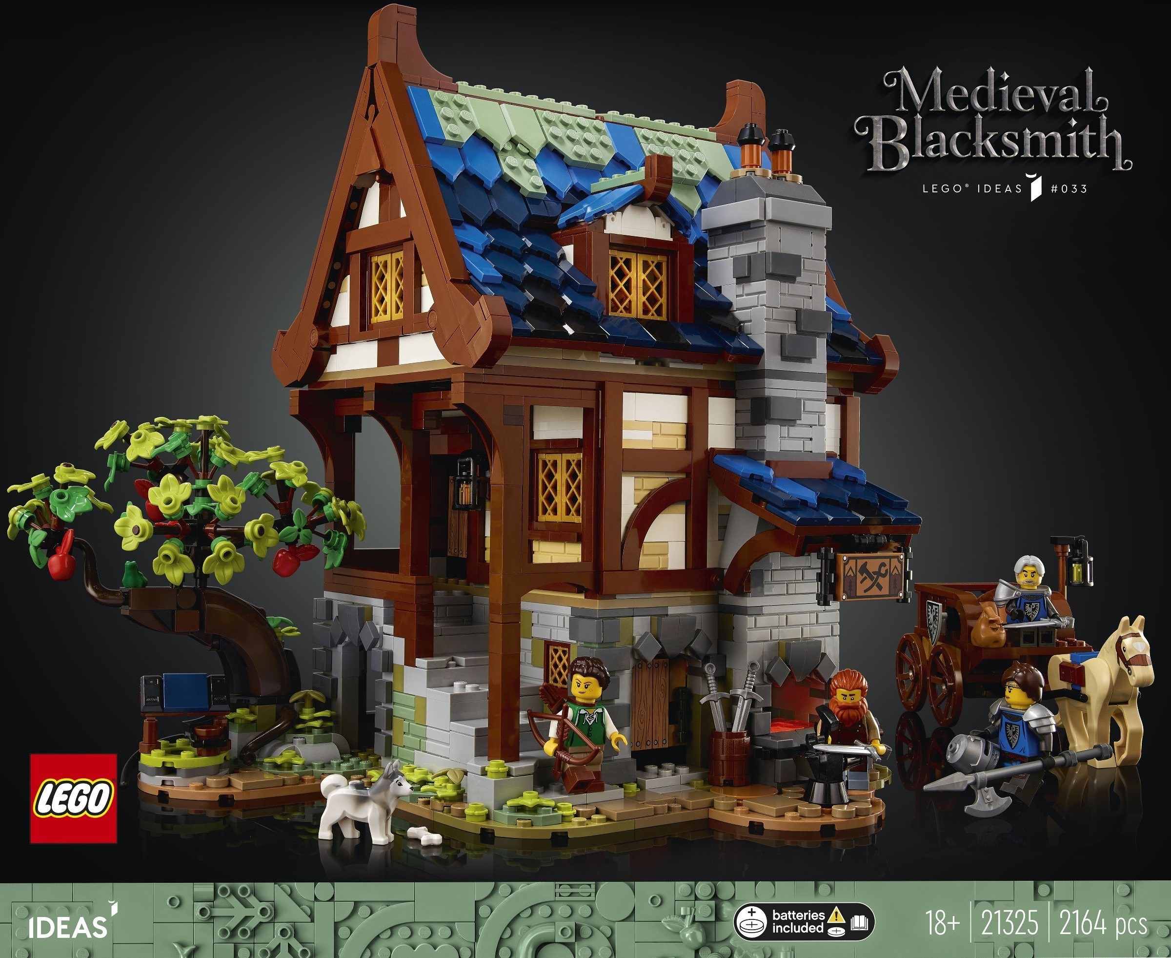 LEGO Medieval Blacksmith 21325 ảnh chi tiết thêm