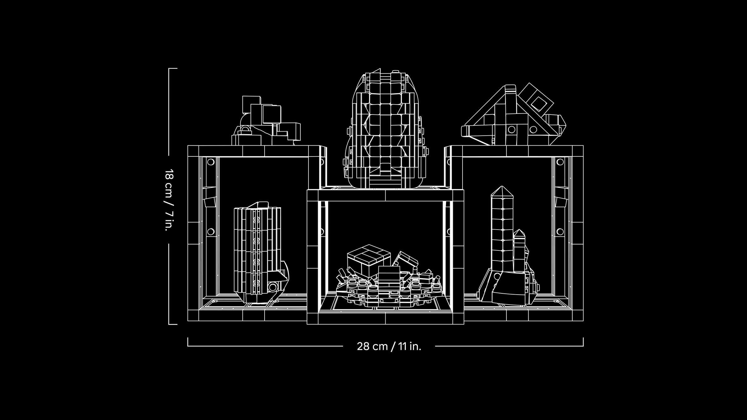 LEGO Editions Minerals 21362 tổng thể
