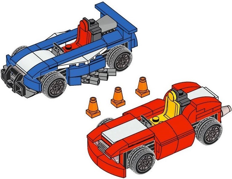 LEGO Editions Modular Racers tổng thể