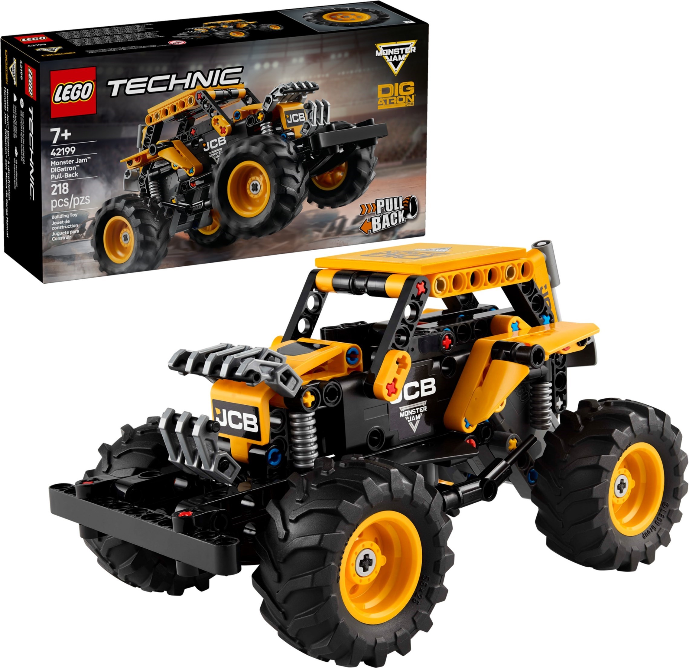 LEGO Editions Monster Jam DIGatron Pull-Back 42199 tổng thể