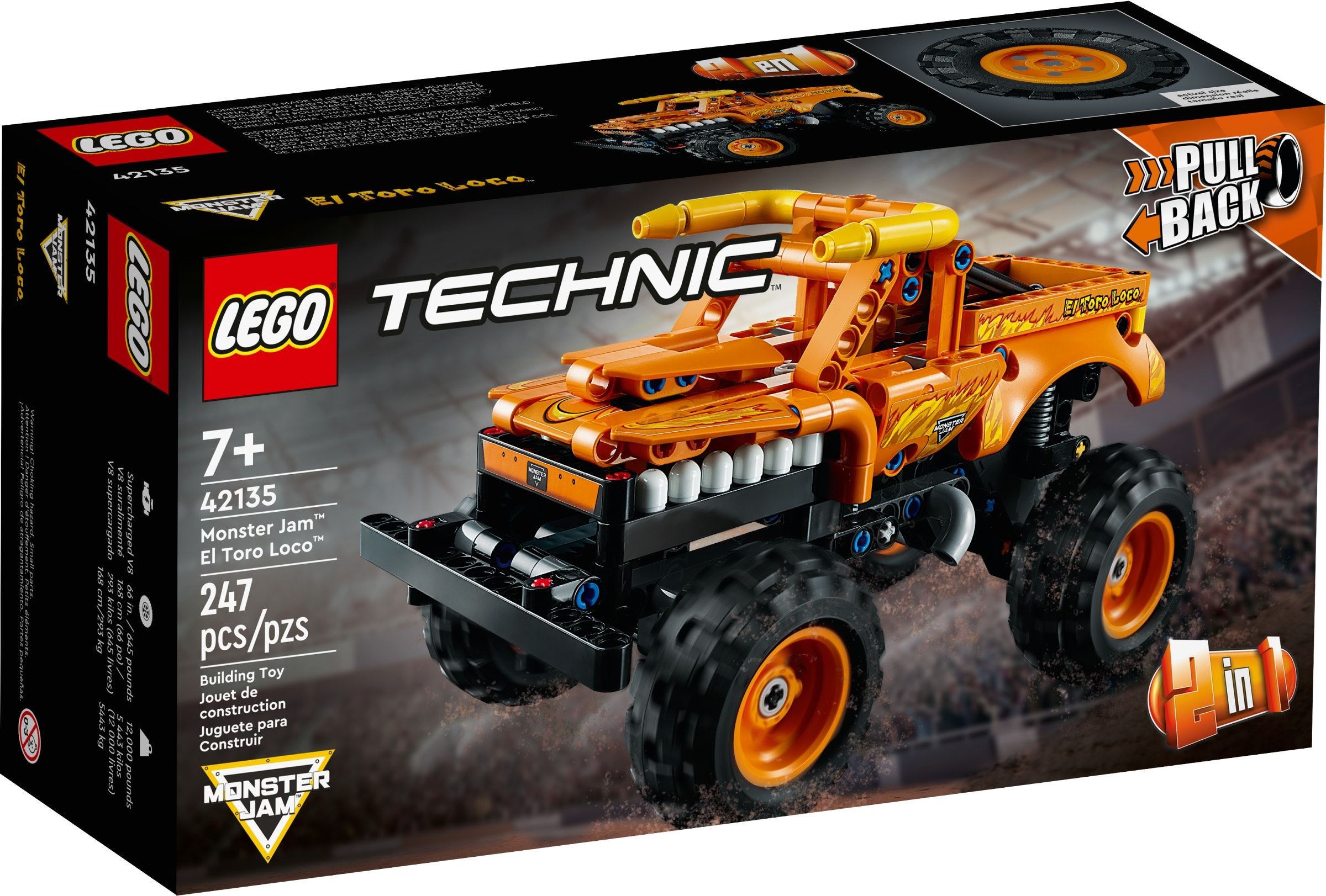 LEGO Editions Monster Jam El Toro Loco 42135 tổng thể