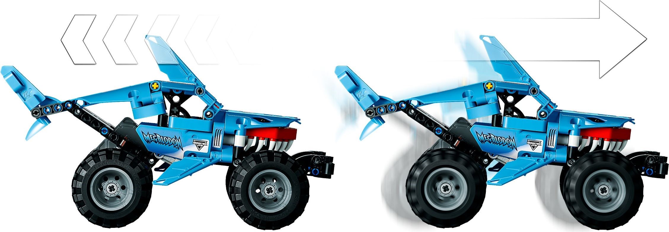 LEGO Monster Jam Megalodon 42134 ảnh chi tiết thêm