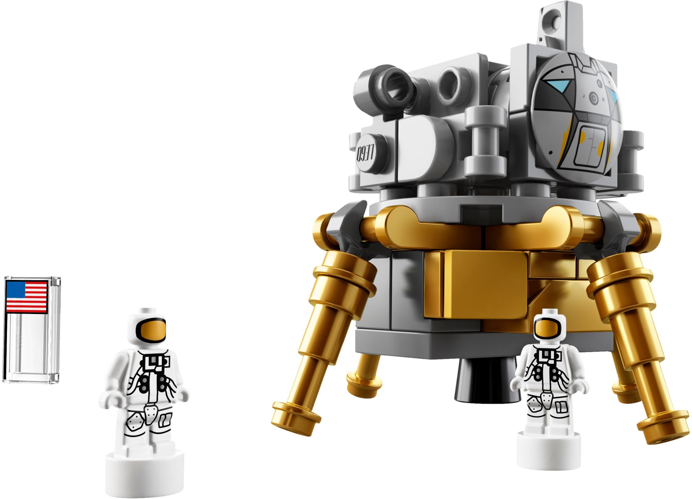 LEGO NASA Apollo Saturn V 92176 góc nhìn khác