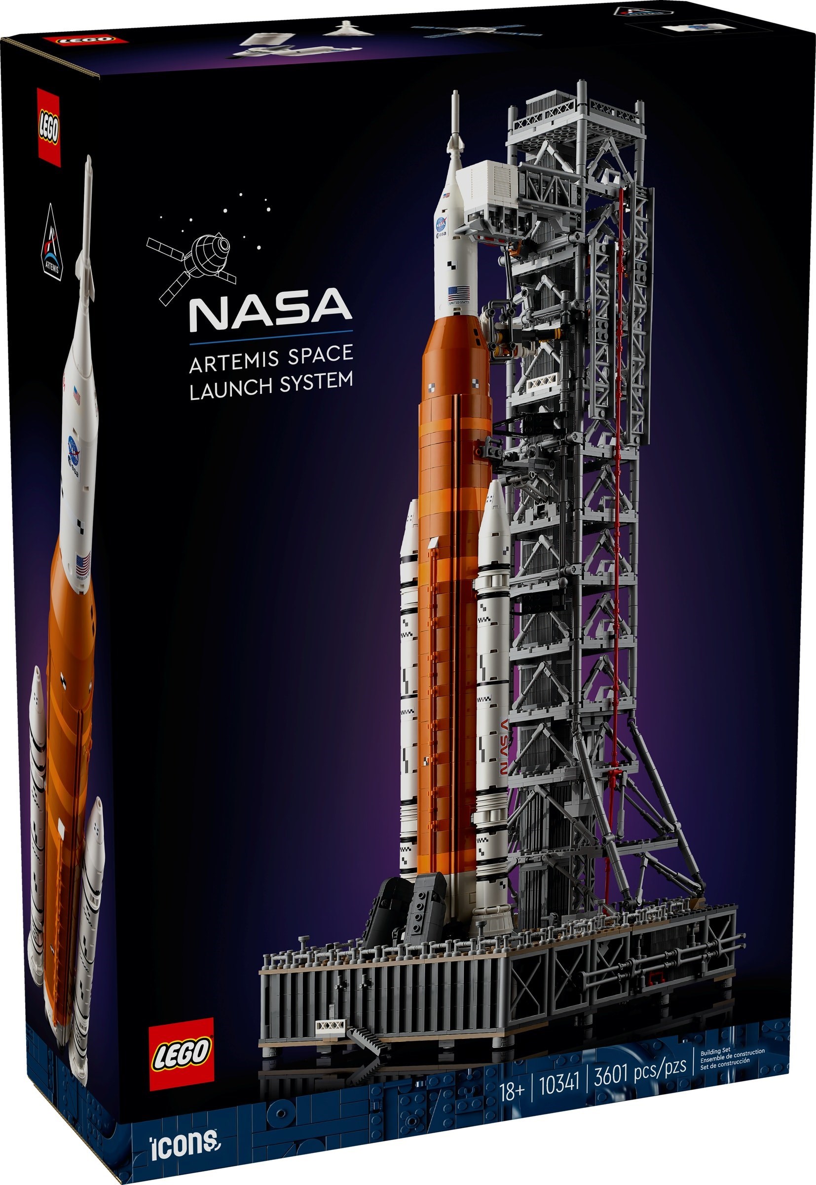LEGO Editions NASA Artemis Space Launch System 10341 tổng thể