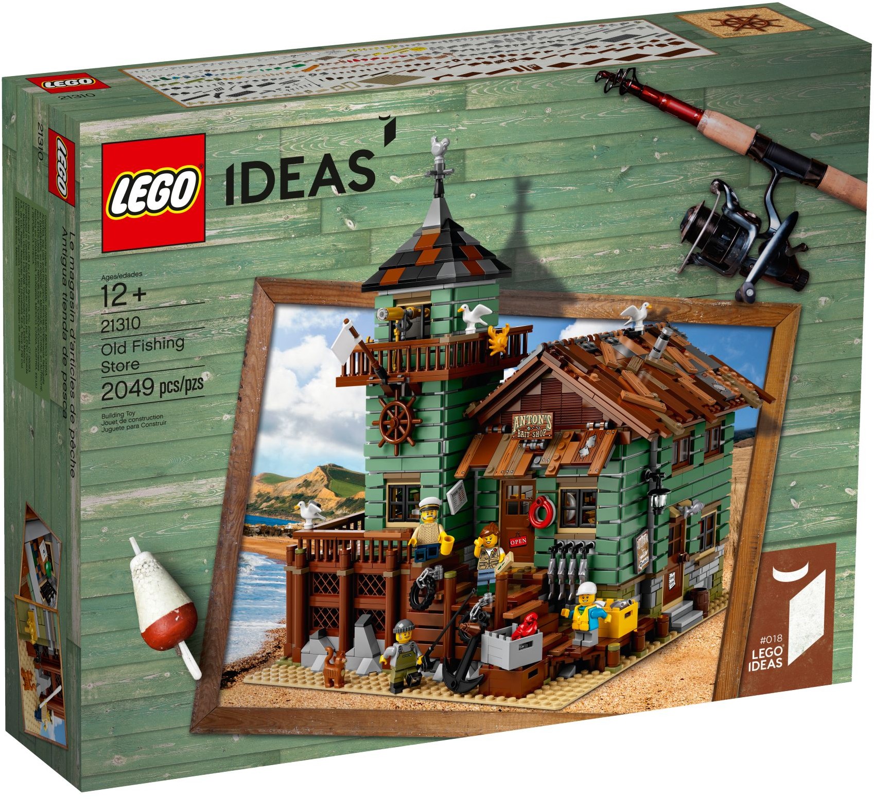 LEGO Editions Old Fishing Store 21310 tổng thể