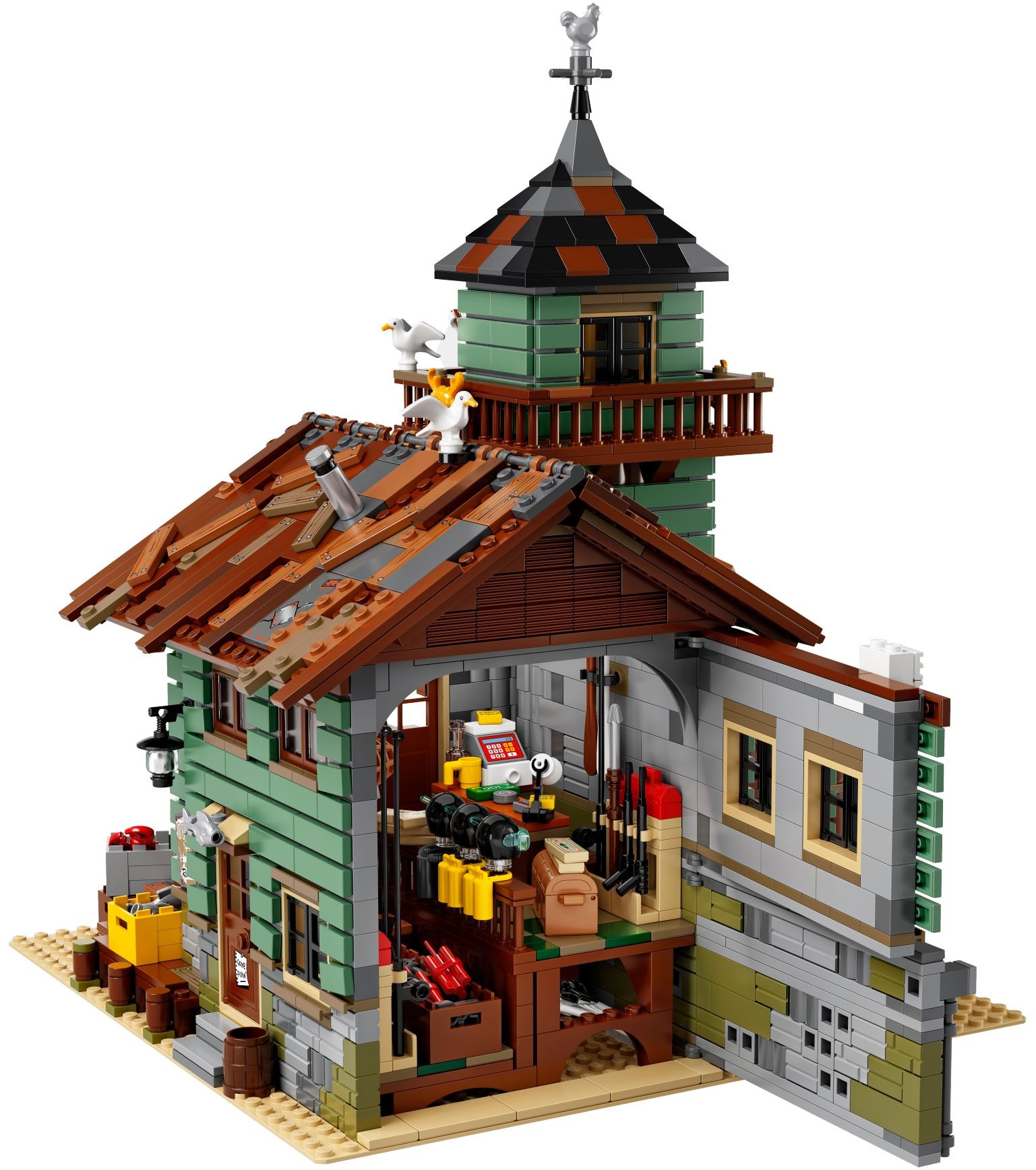 LEGO Old Fishing Store 21310 góc nhìn khác