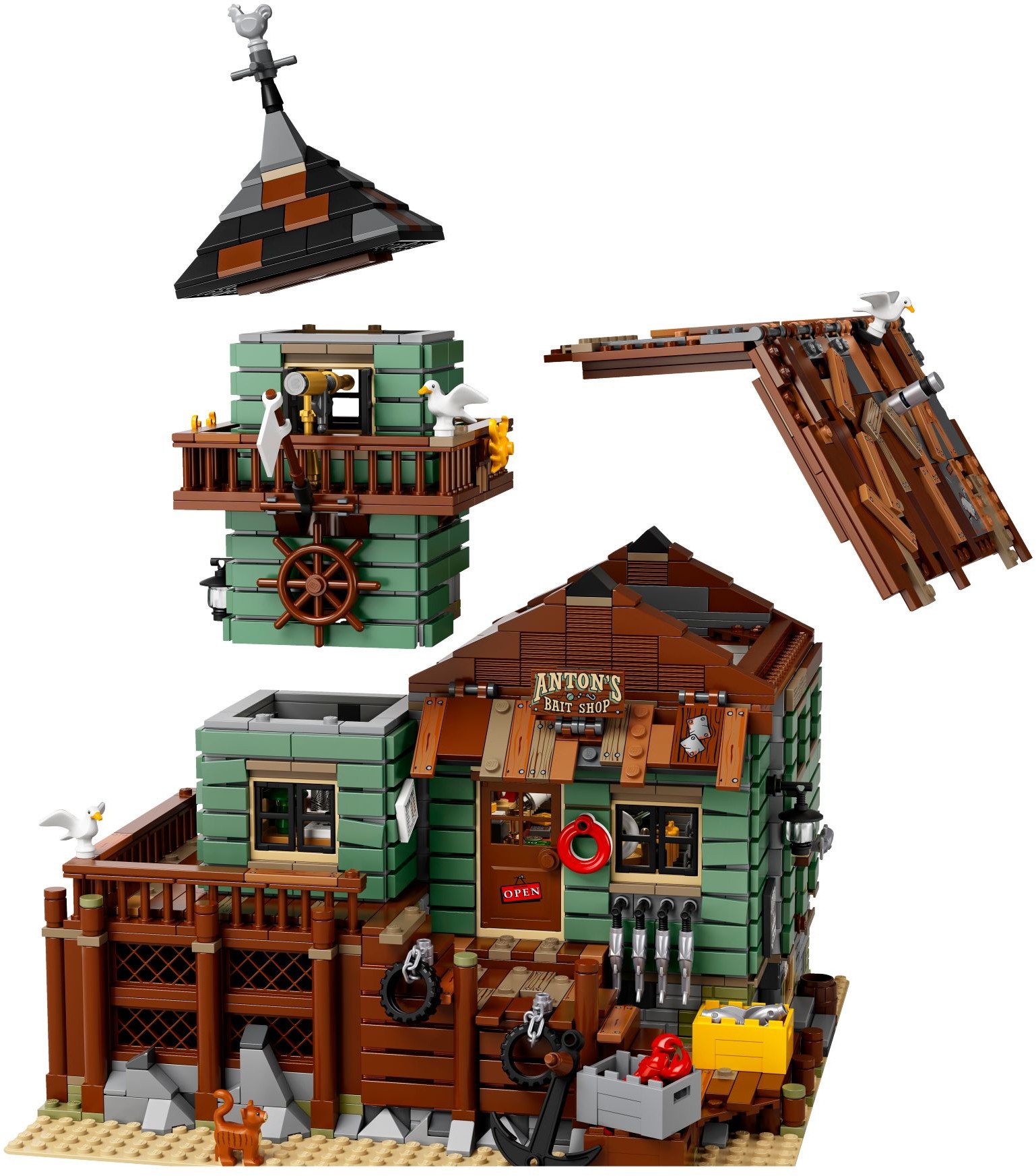 LEGO Old Fishing Store 21310 ảnh chi tiết thêm