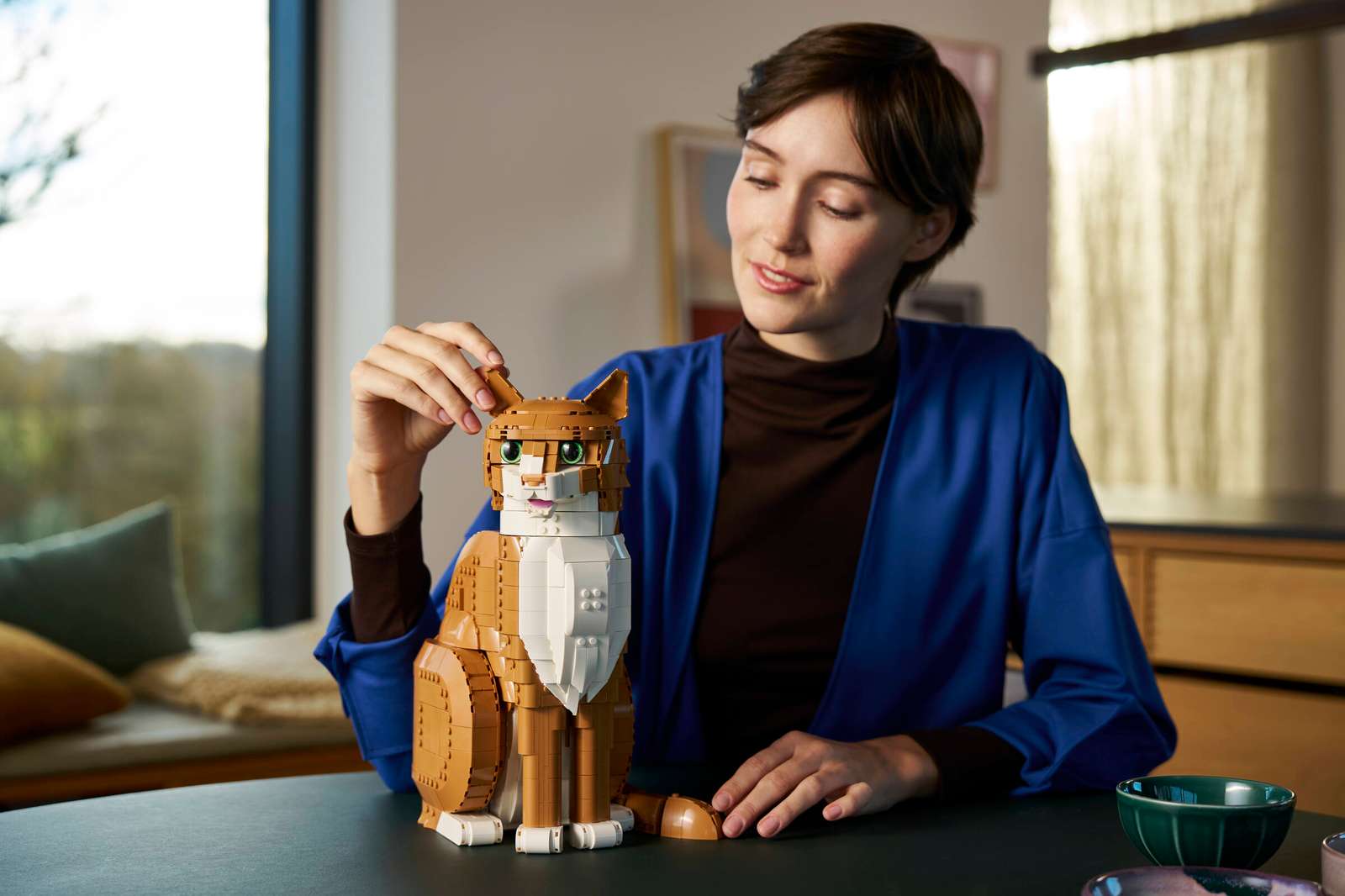 LEGO Orange Cat 21376 góc nhìn khác
