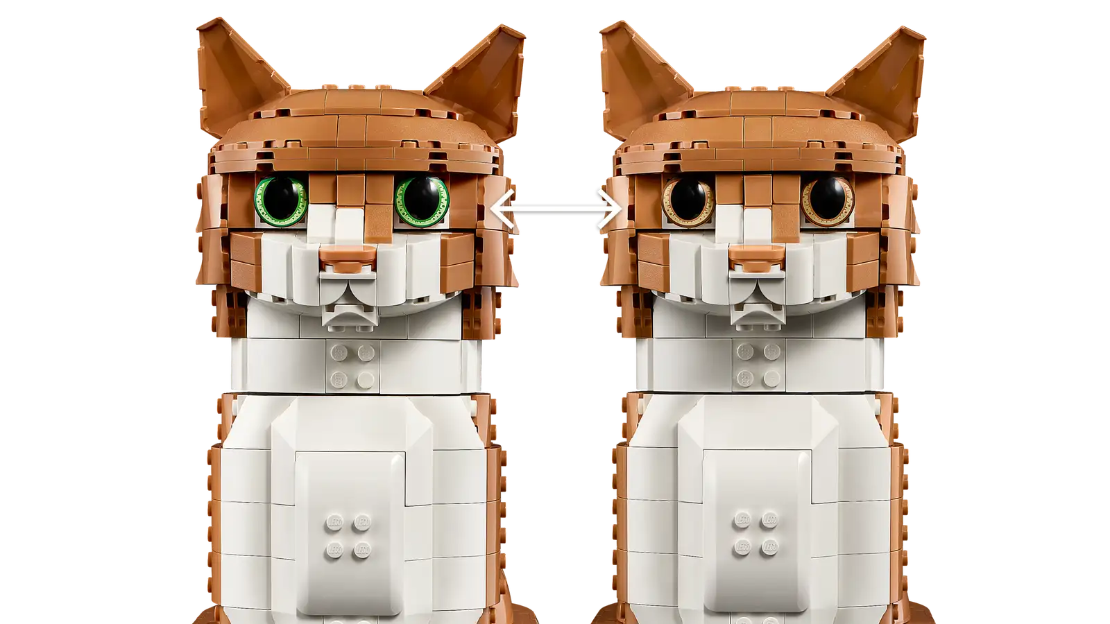 LEGO Orange Cat 21376 ảnh chi tiết thêm