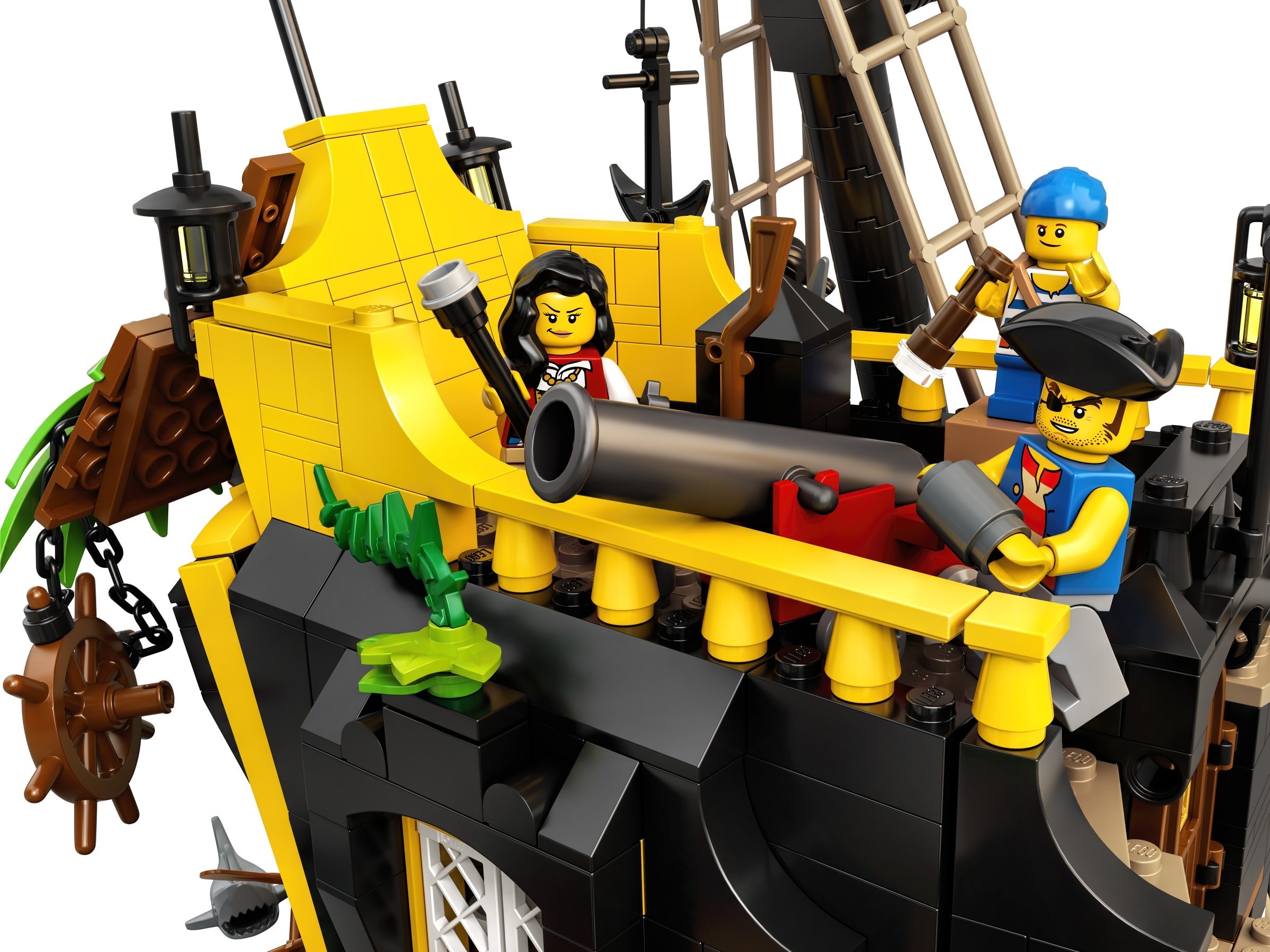 LEGO Pirates of Barracuda Bay 21322 góc nhìn khác