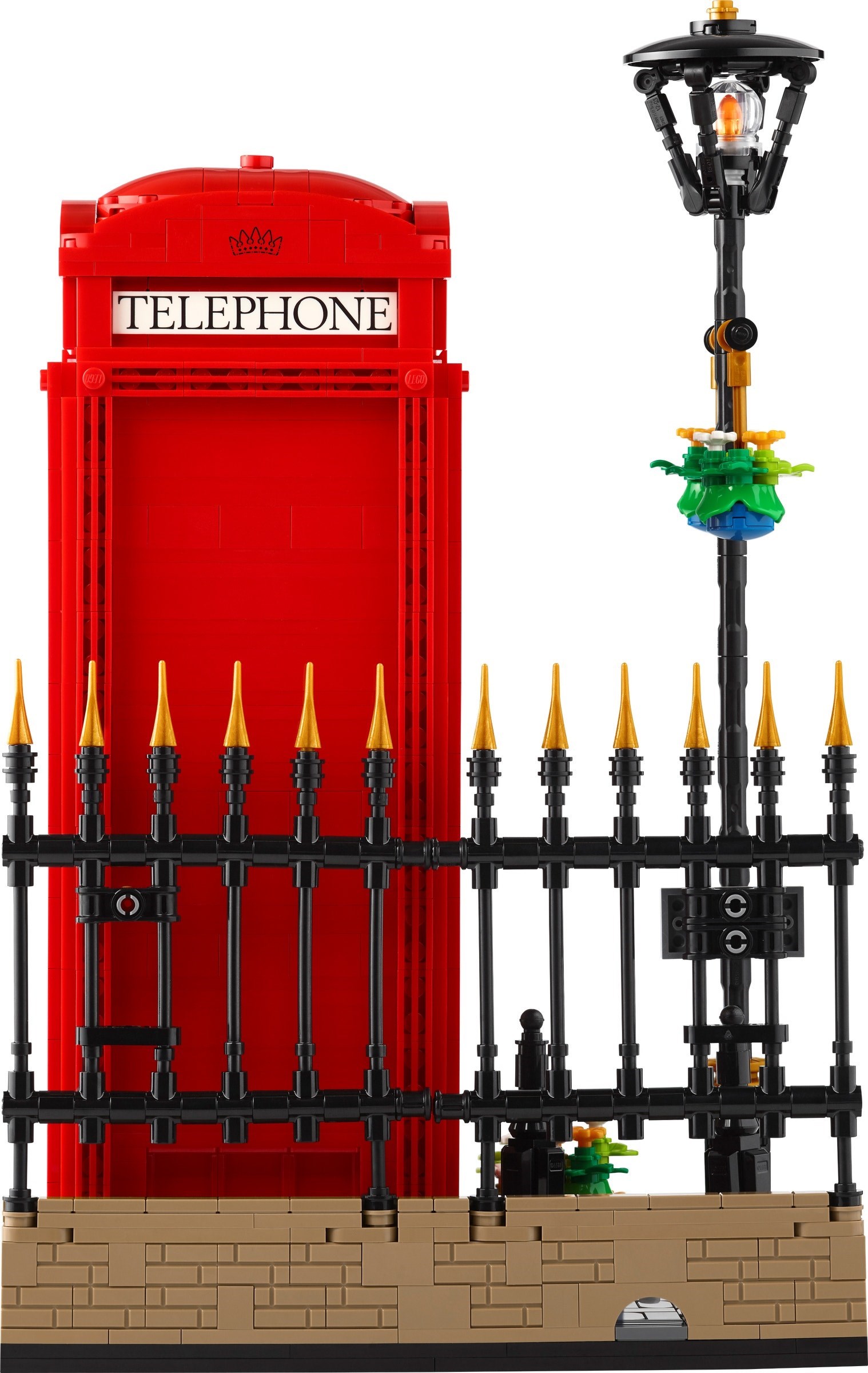 LEGO Editions Red London Telephone Box 21347 tổng thể