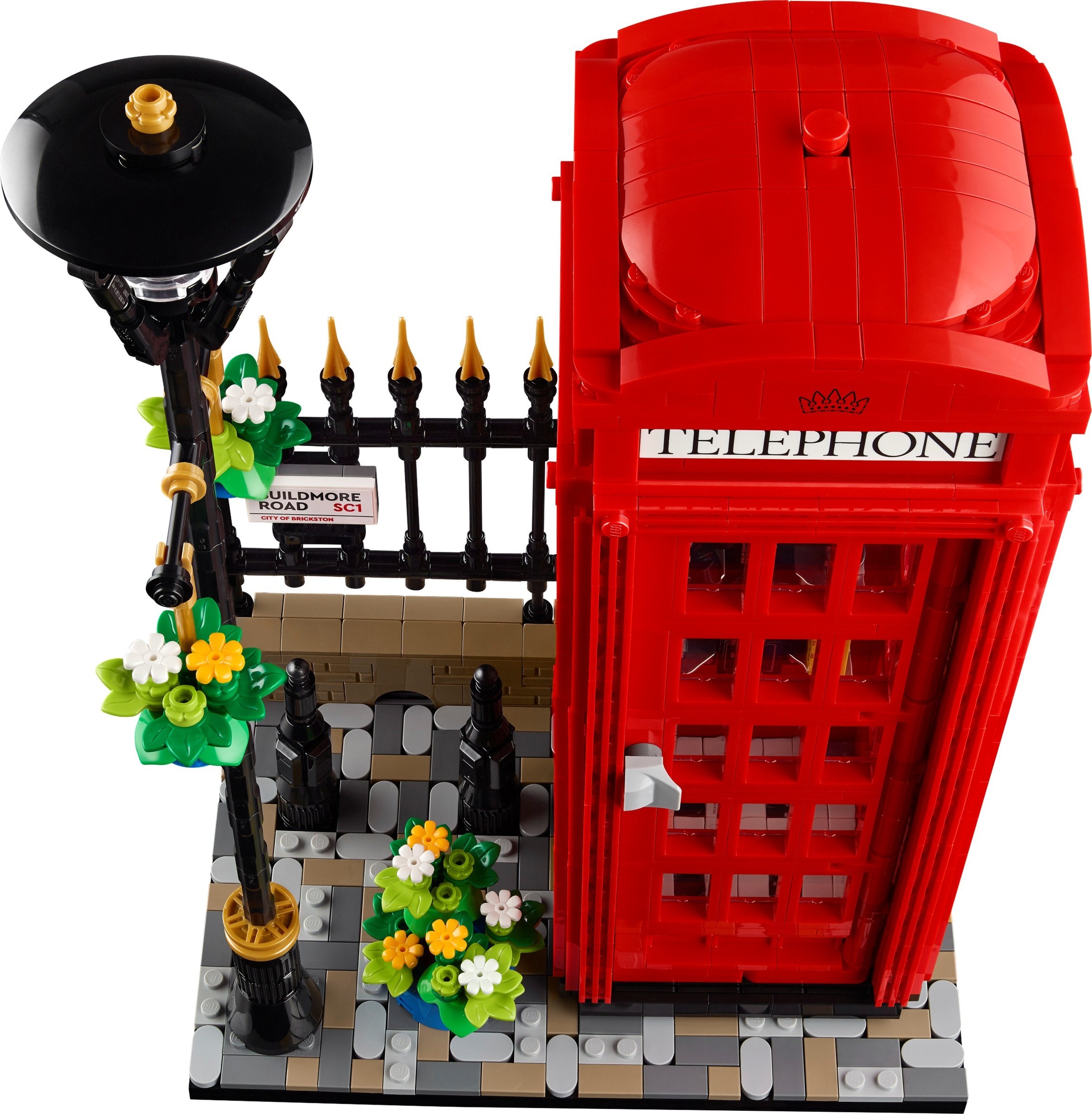 LEGO Red London Telephone Box 21347 góc nhìn khác