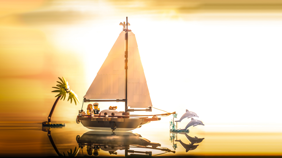 LEGO Sailboat Adventure 40487 góc nhìn khác