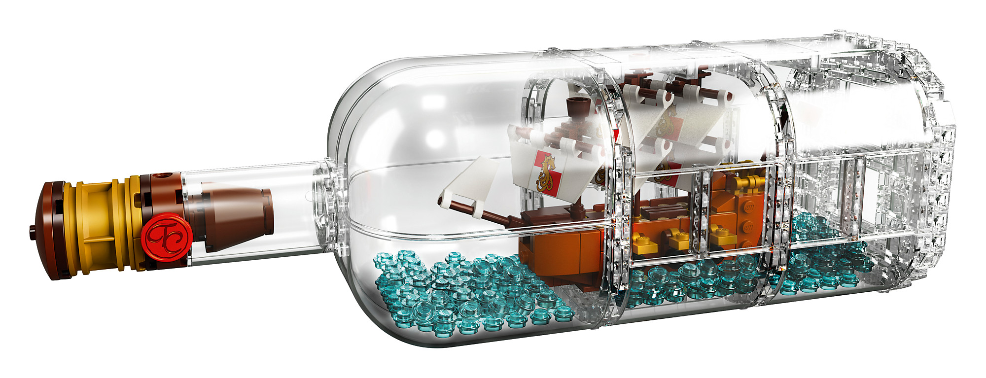 LEGO Editions Ship in a Bottle 21313 tổng thể