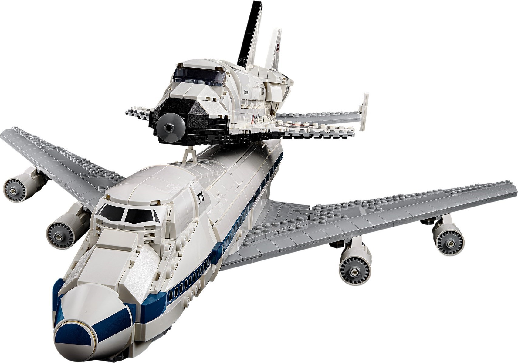 LEGO Shuttle Carrier Aircraft 10360 góc nhìn khác