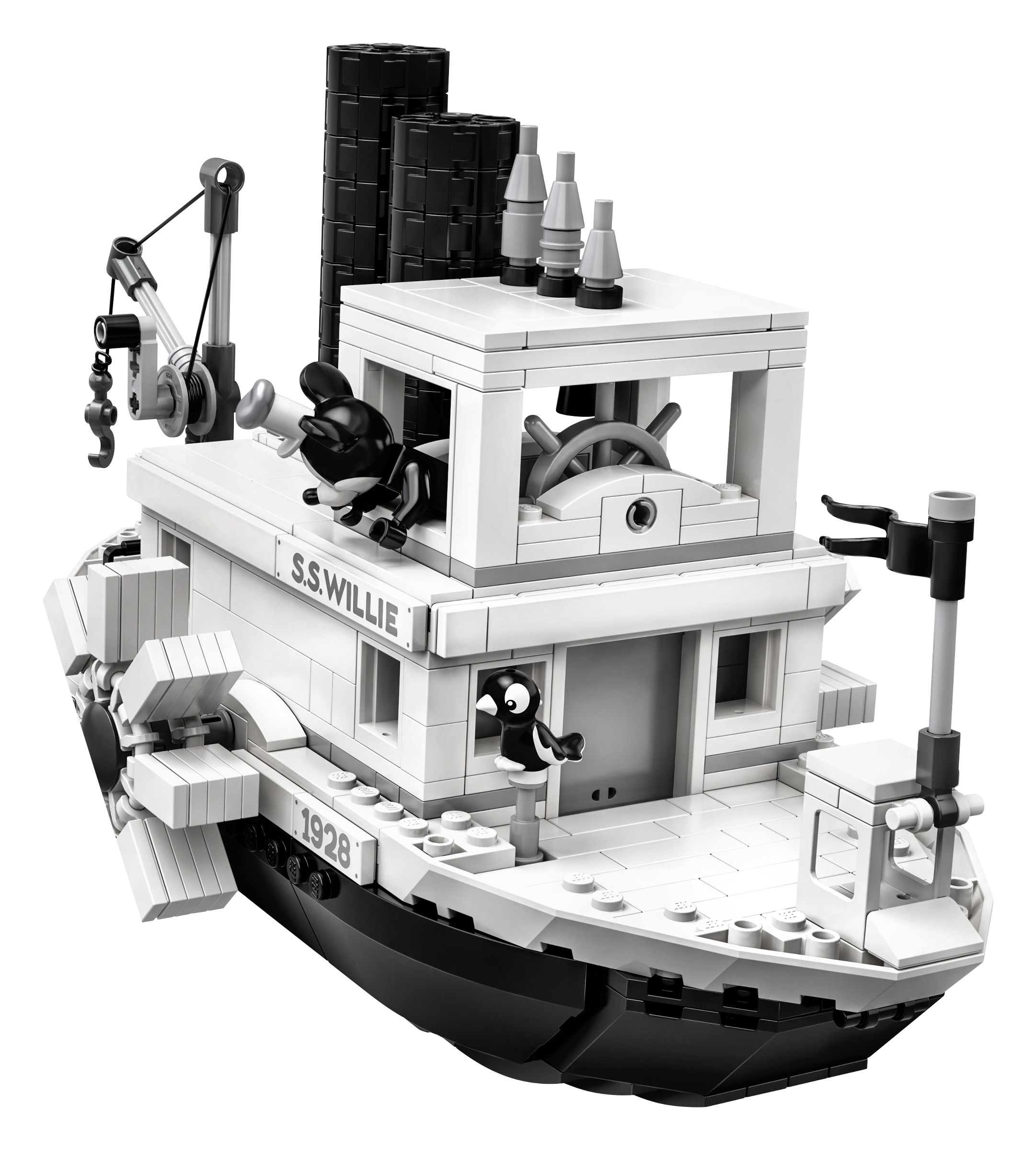 LEGO Steamboat Willie 21317 góc nhìn khác