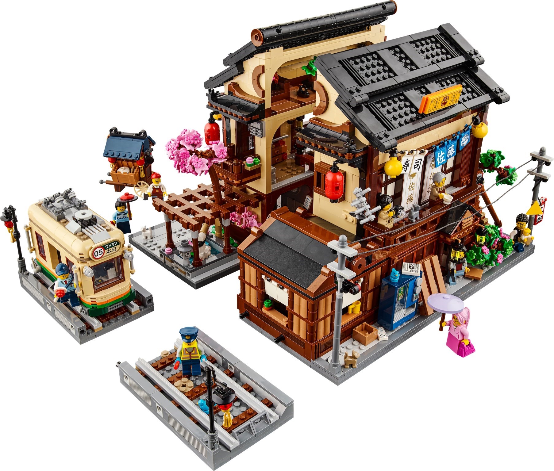LEGO Sushi Restaurant 910060 góc nhìn khác