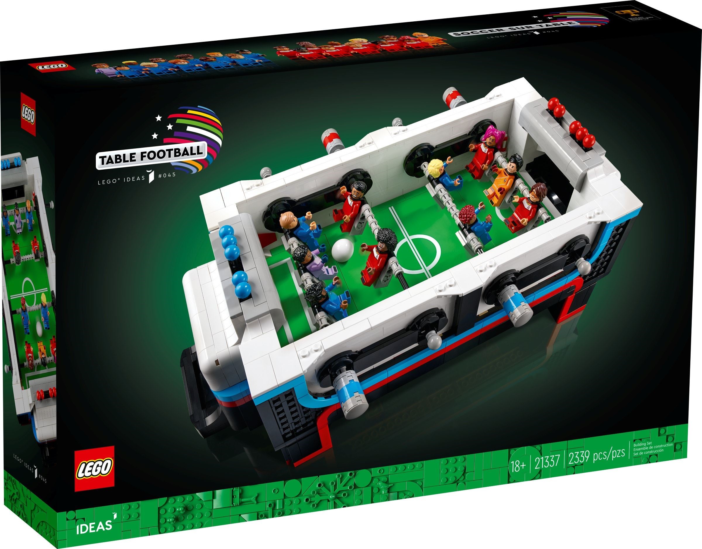 LEGO Table Football 21337 chi tiết mặt trước