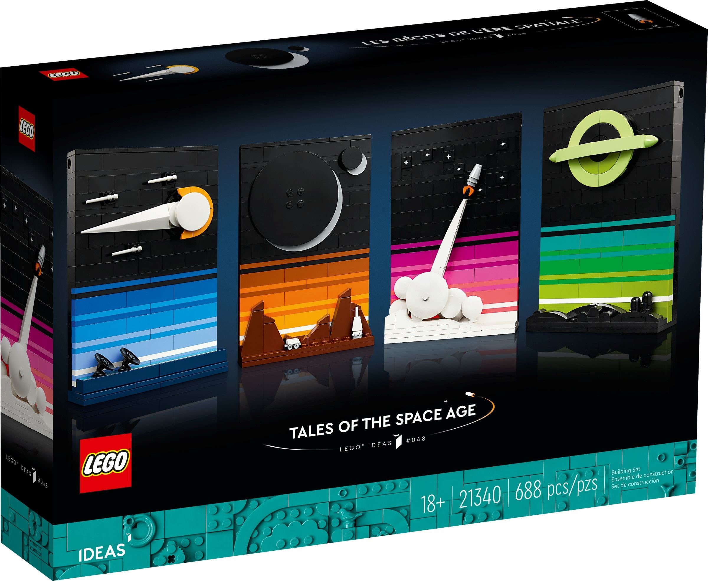 LEGO Editions Tales of the Space Age 21340 tổng thể