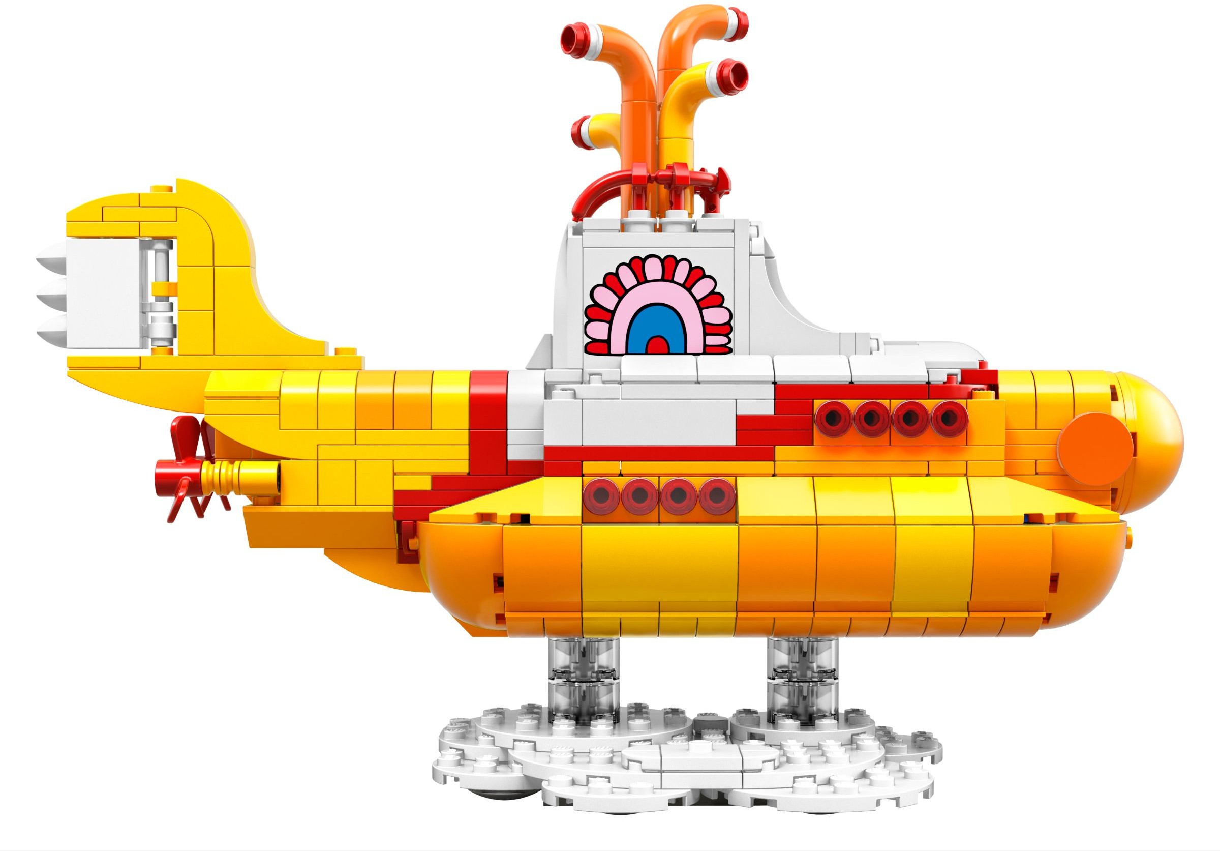 LEGO The Beatles Yellow Submarine 21306 góc nhìn khác