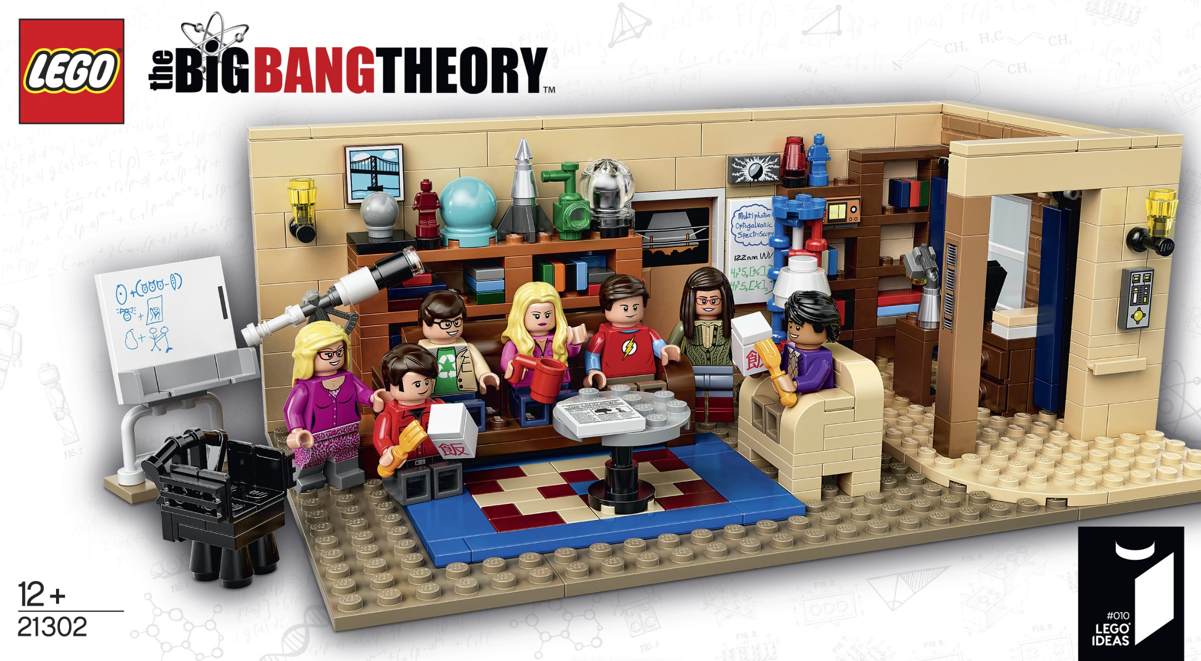 LEGO The Big Bang Theory 21302 góc nhìn khác