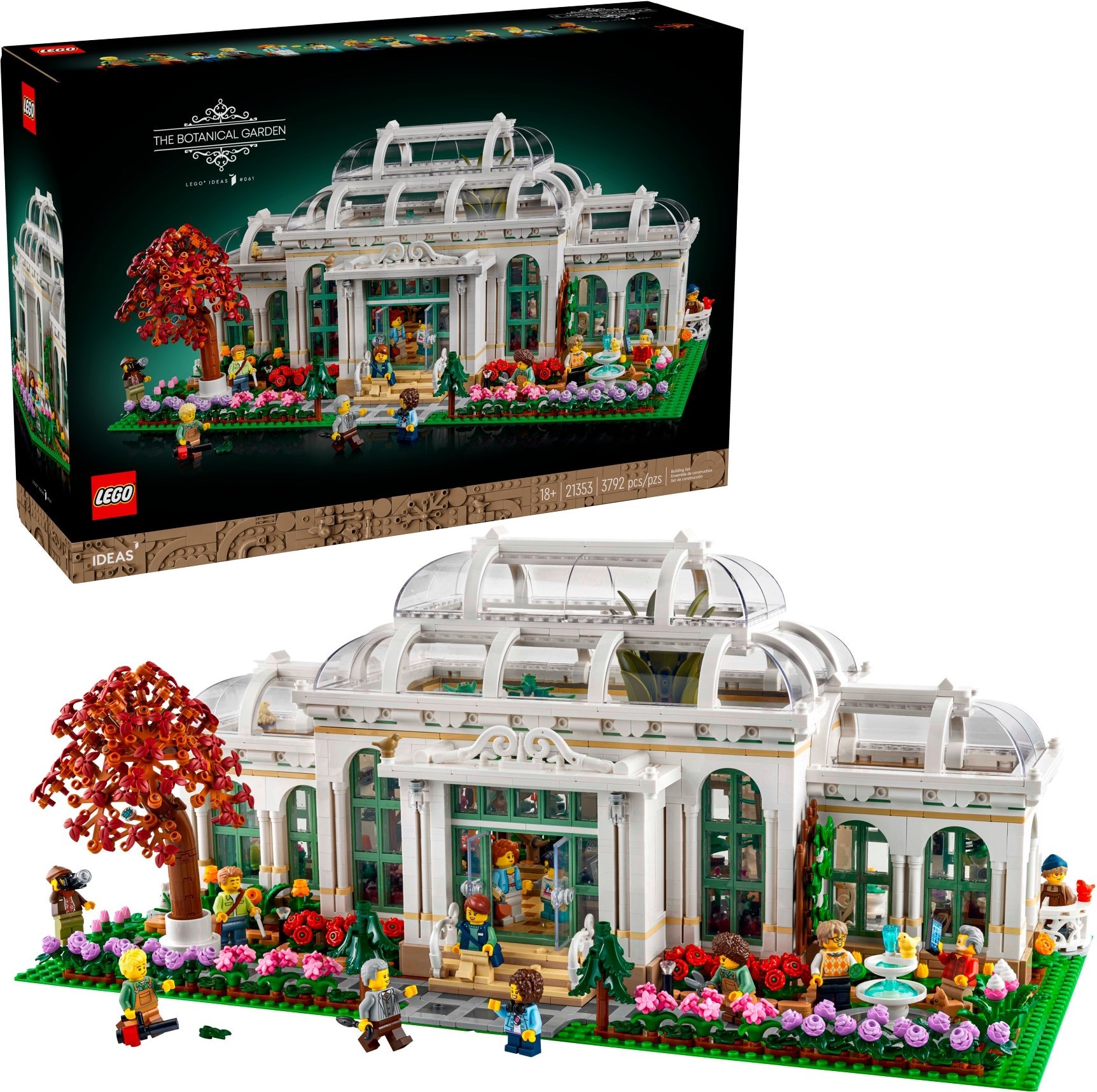 LEGO Editions The Botanical Garden 21353 tổng thể