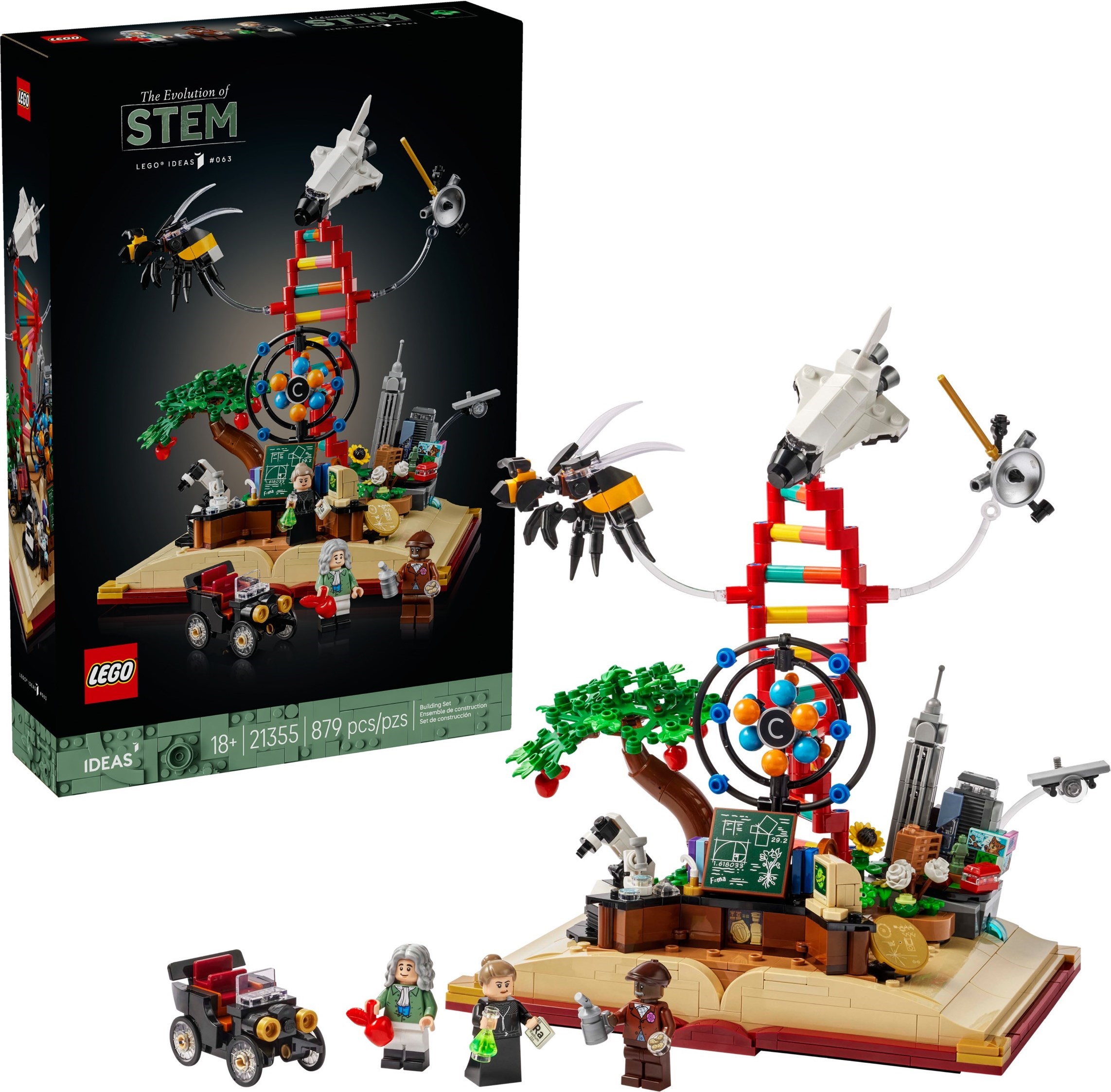 LEGO Editions The Evolution of STEM 21355 tổng thể