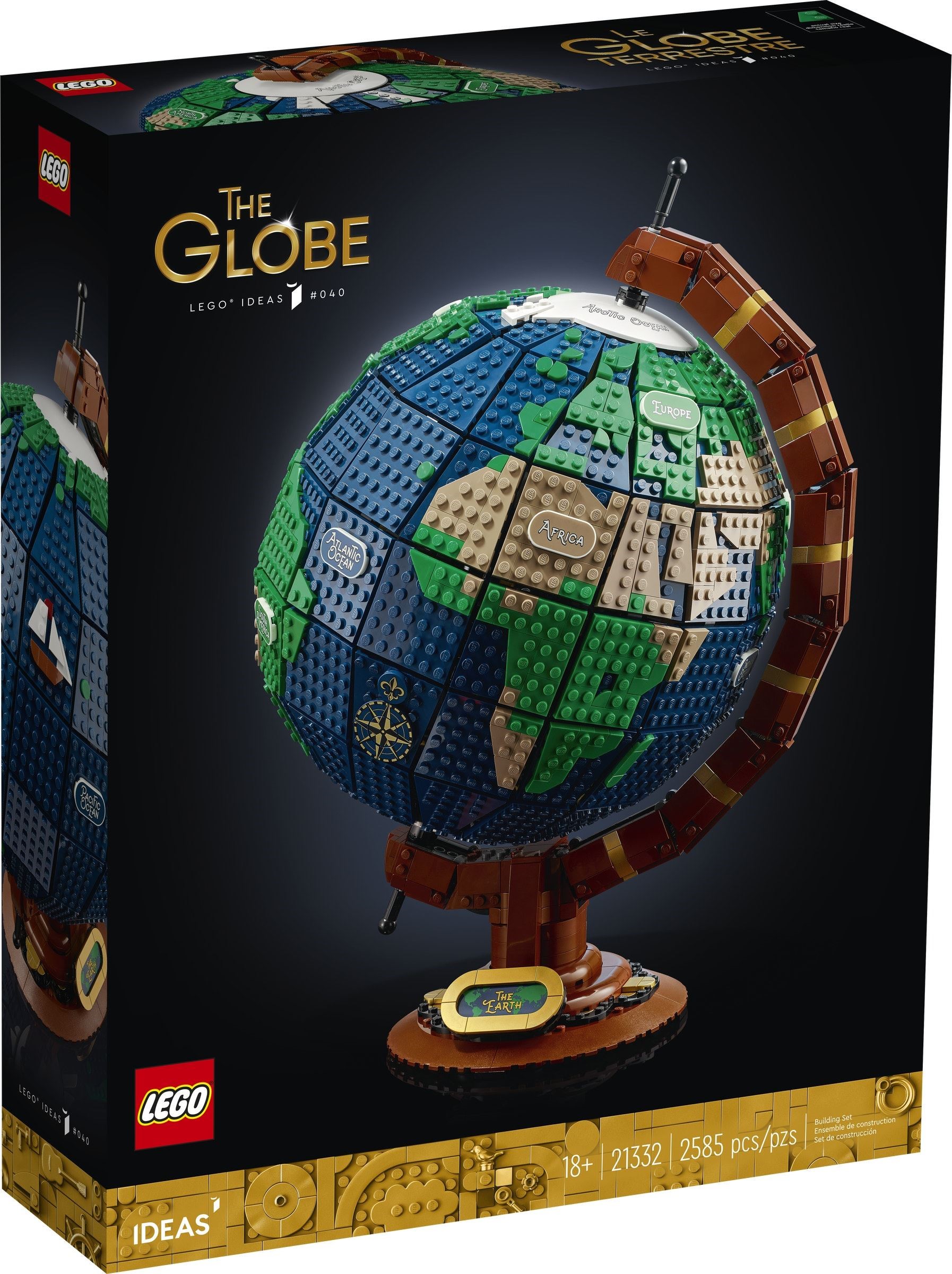LEGO The Globe 21332 góc nhìn khác