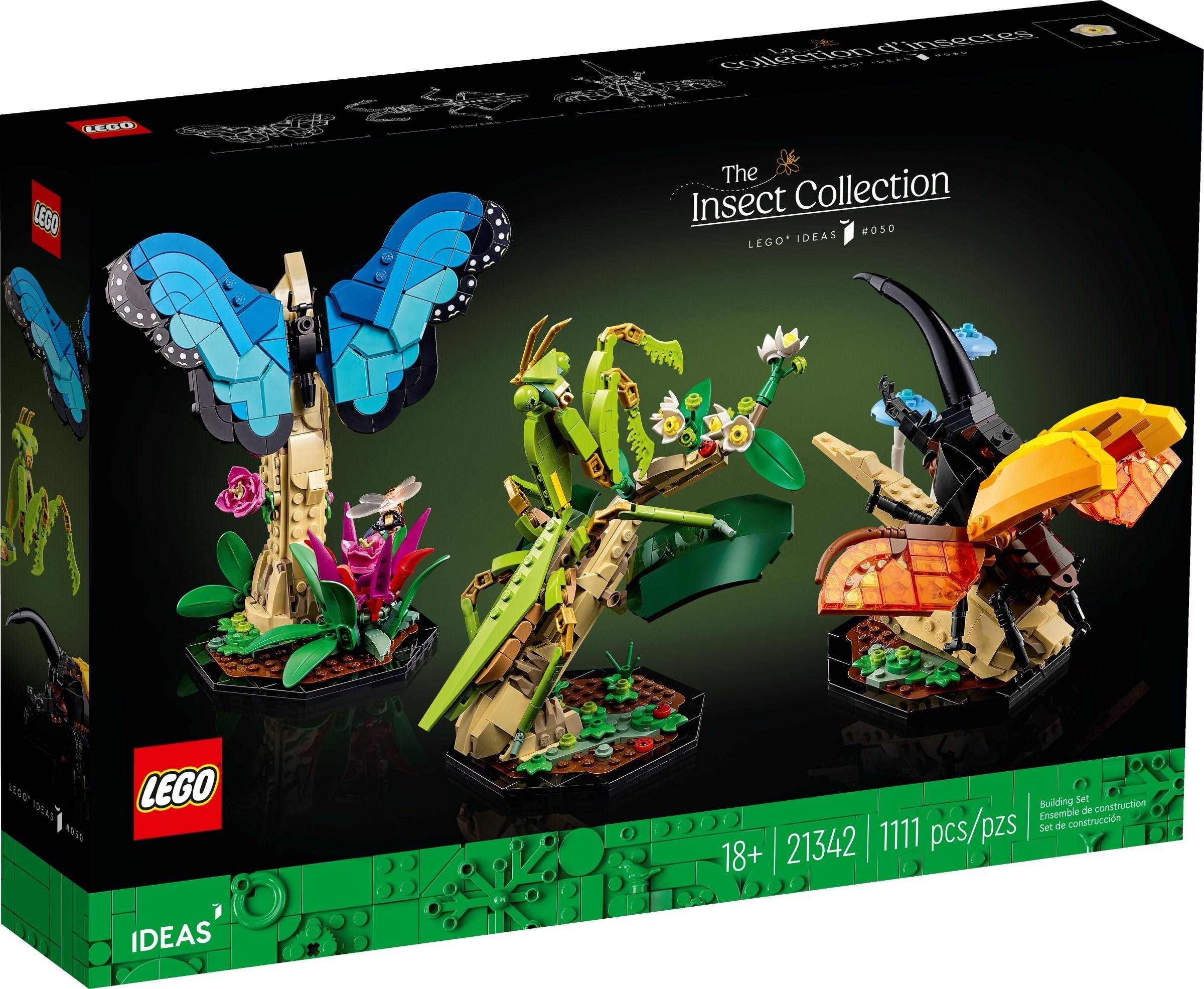 LEGO Editions The Insect Collection 21342 tổng thể