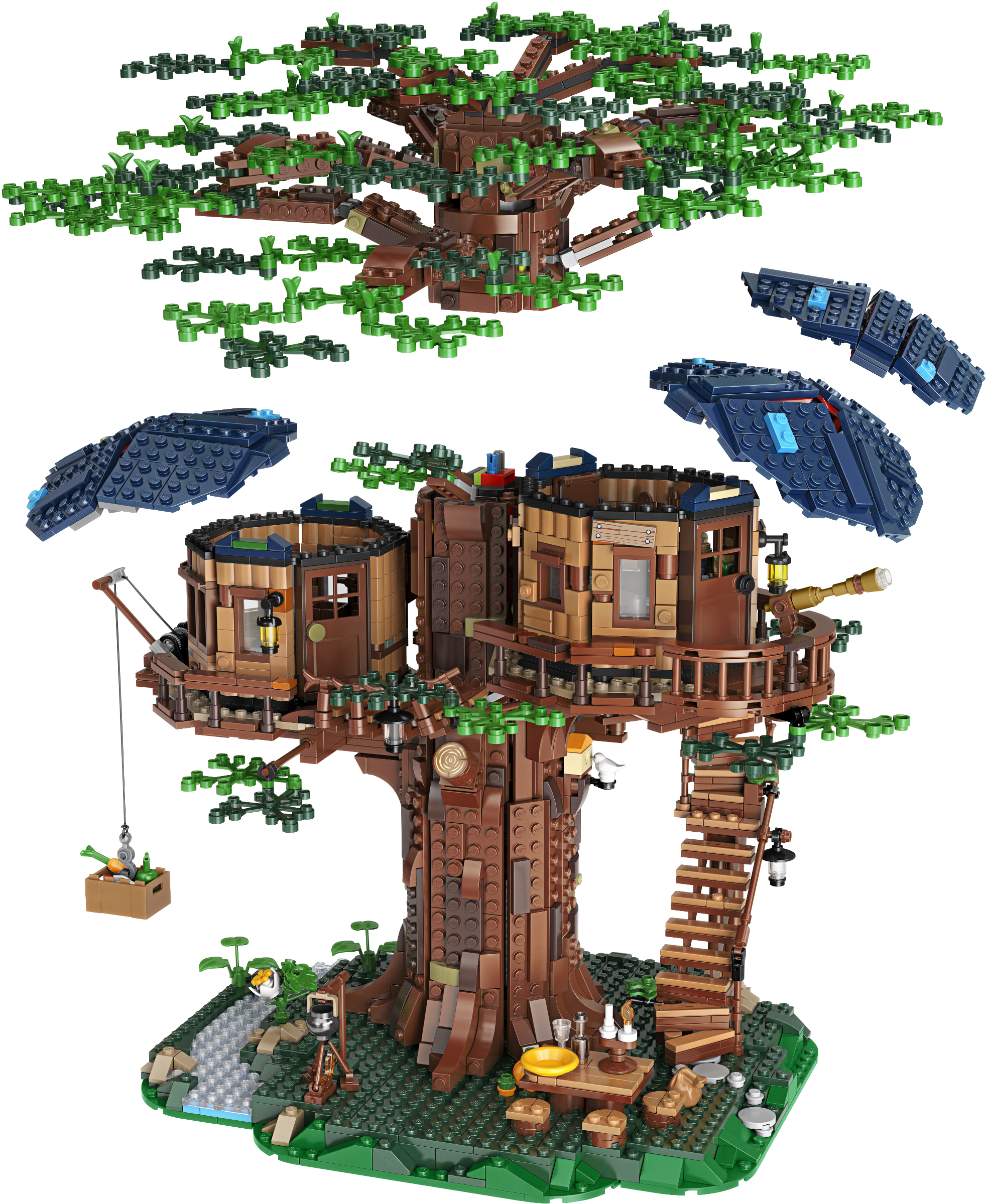 LEGO Tree House 21318 góc nhìn khác