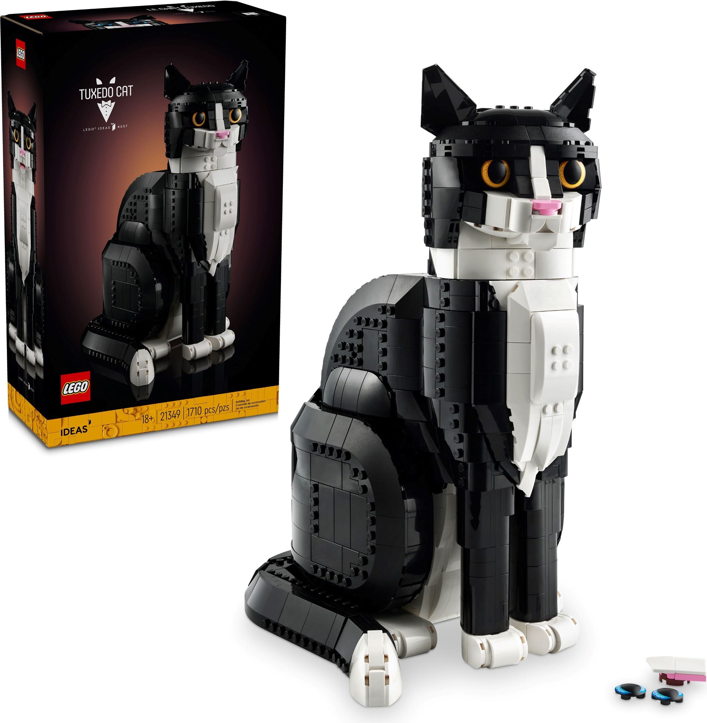 LEGO Editions Tuxedo Cat 21349 tổng thể