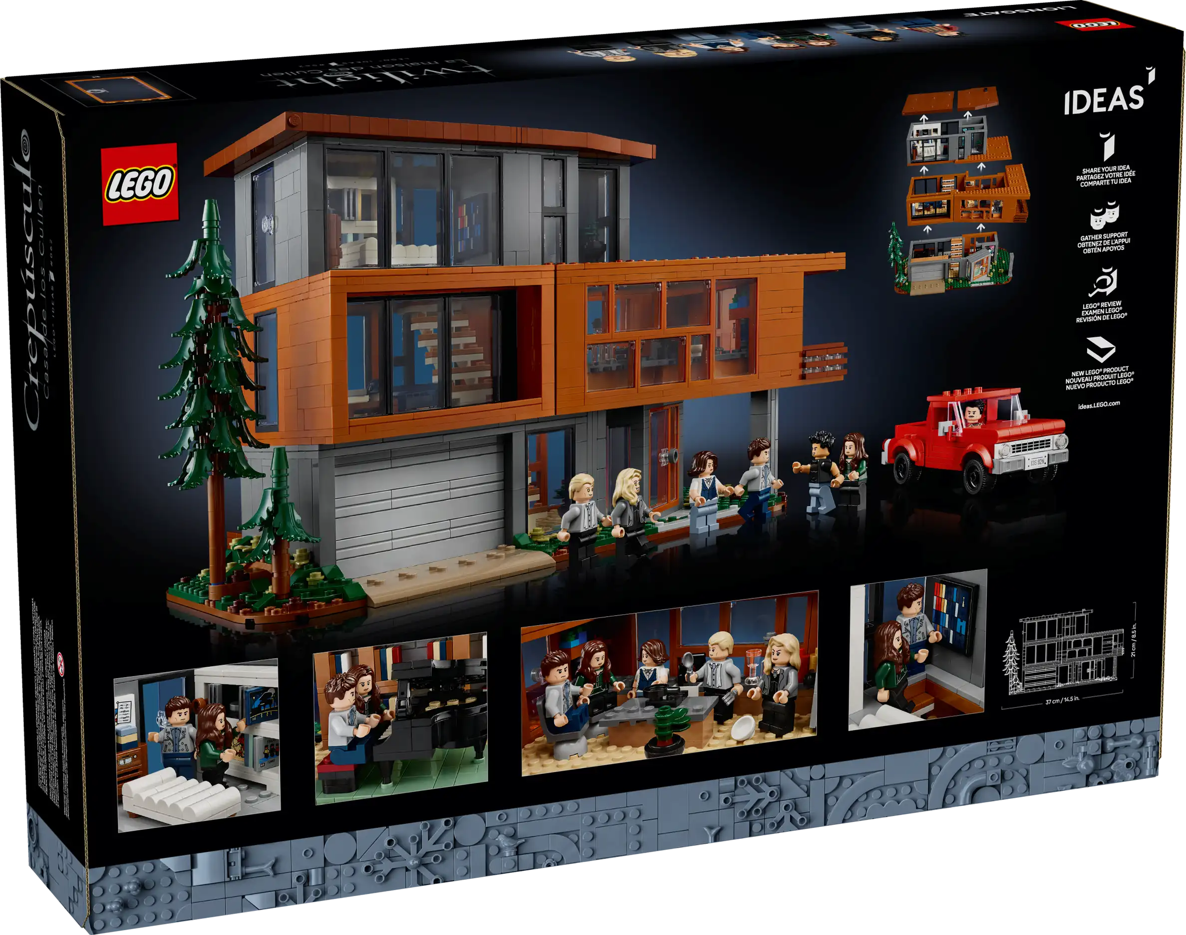 LEGO Editions Twilight The Cullen House 21354 tổng thể
