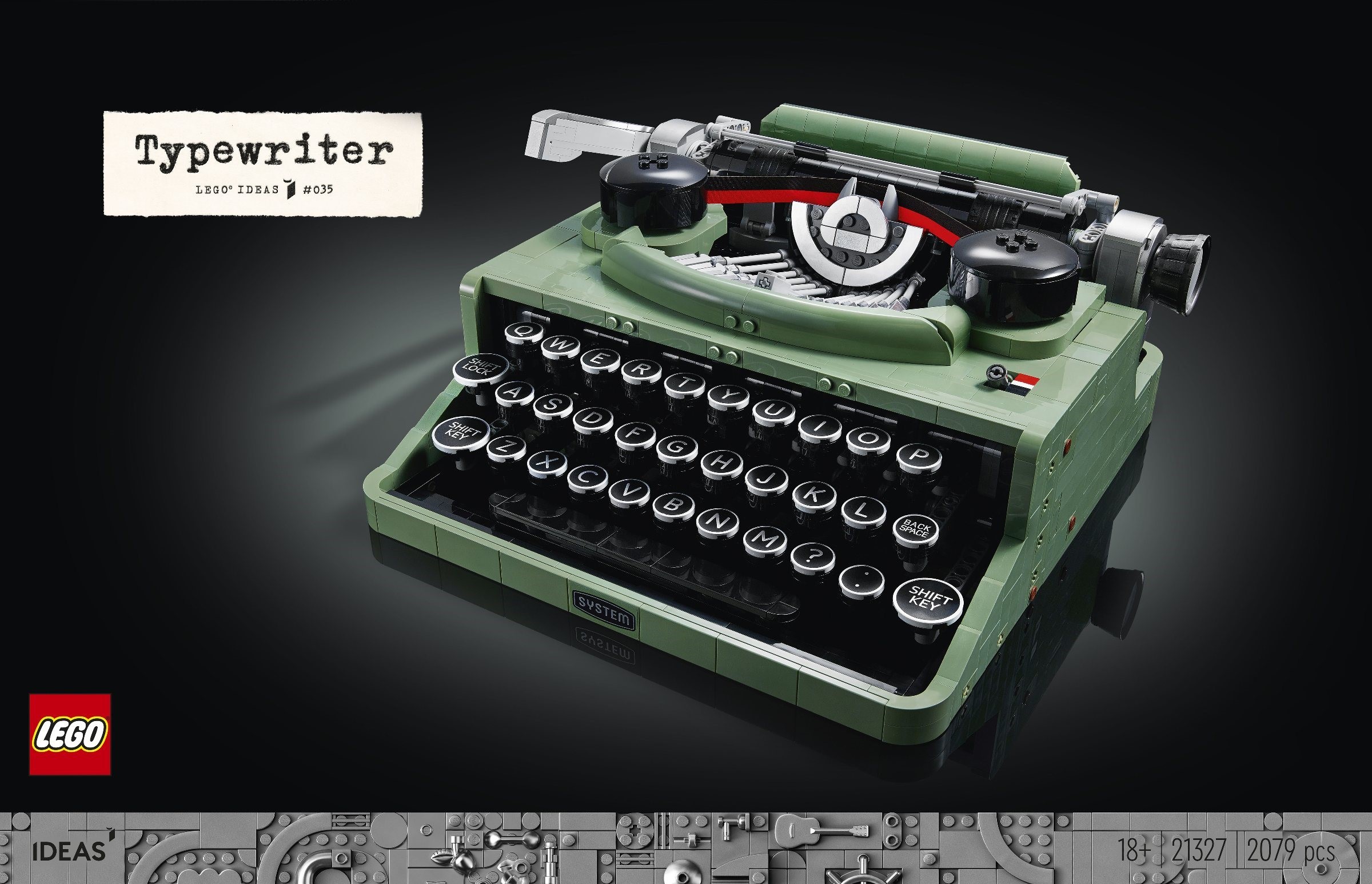 LEGO Typewriter 21327 ảnh chi tiết thêm