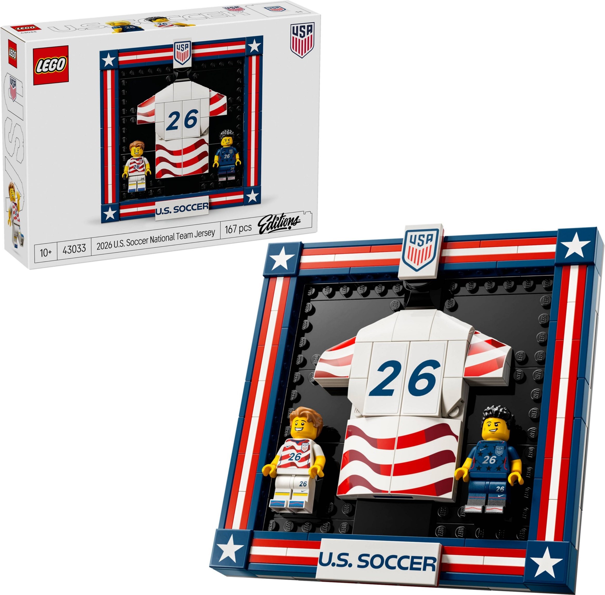 LEGO Editions U.S. Soccer National Team Jersey 43033 tổng thể