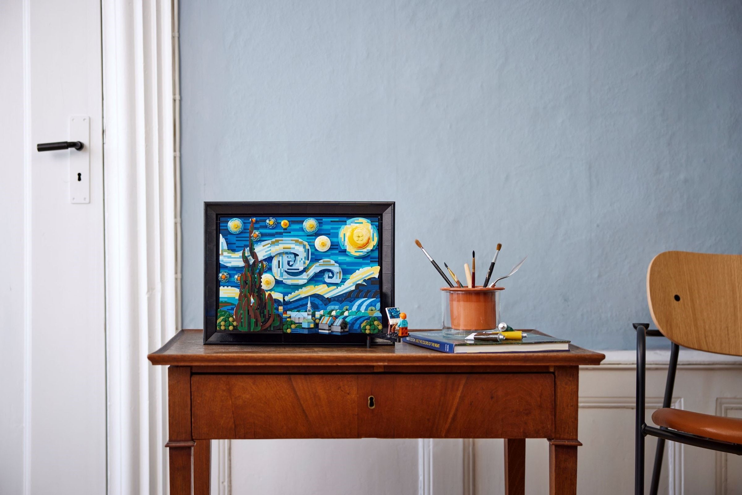 LEGO Vincent van Gogh - The Starry Night 21333 chi tiết mặt trước