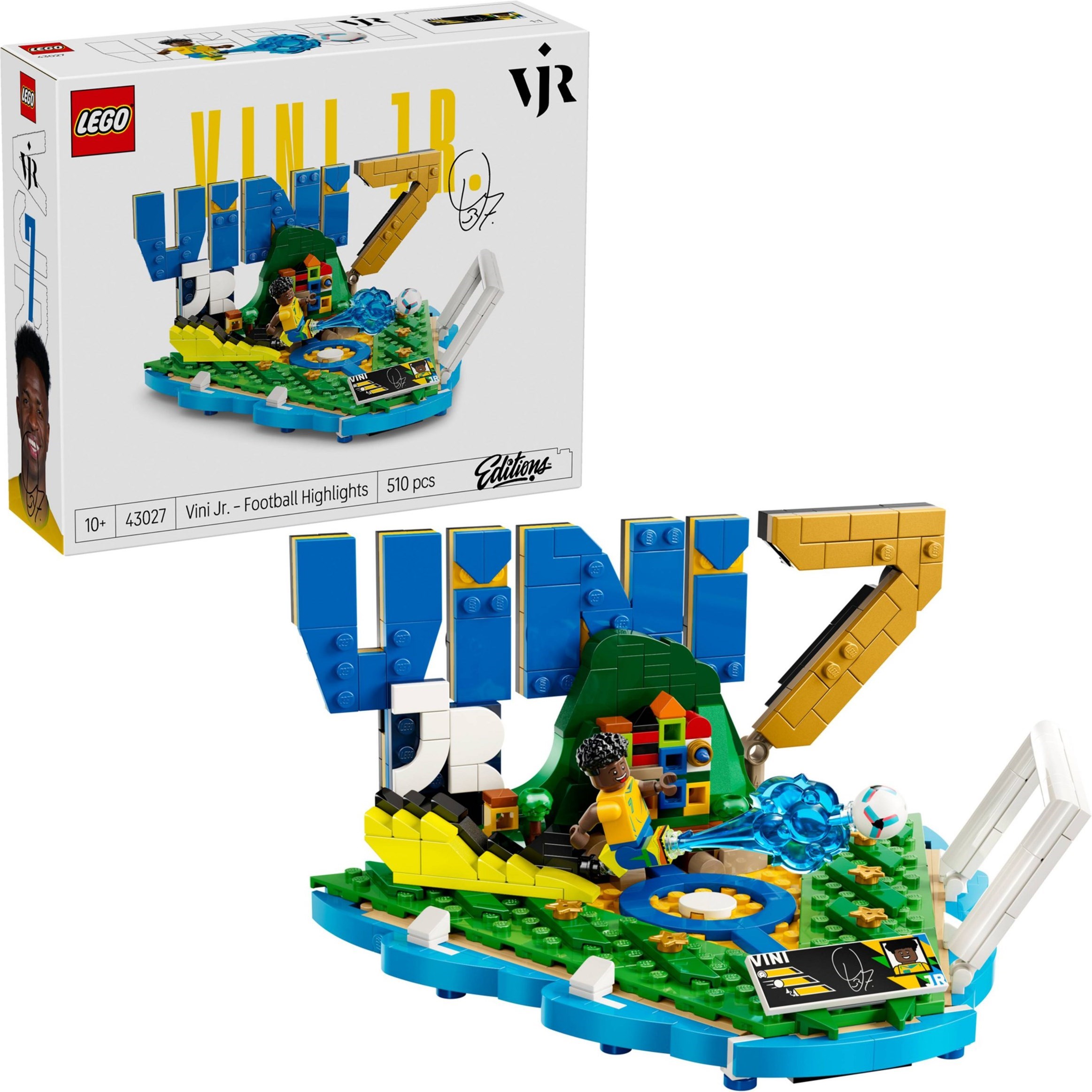 LEGO Editions Vini Jr. – Football Highlights 43027 tổng thể