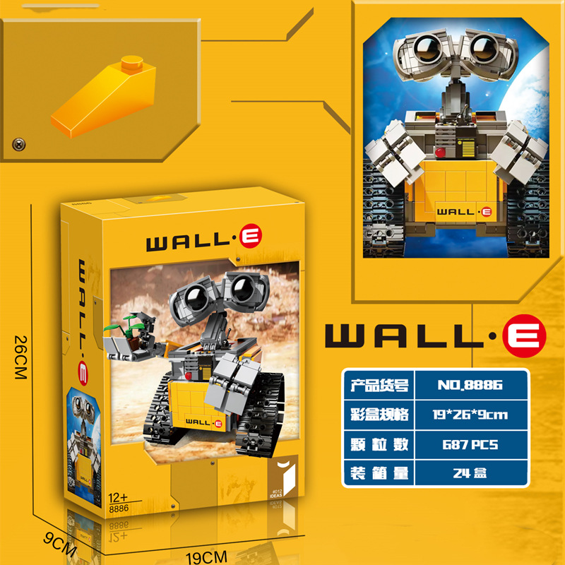 LEGO WALL-E 21303 ảnh chi tiết thêm
