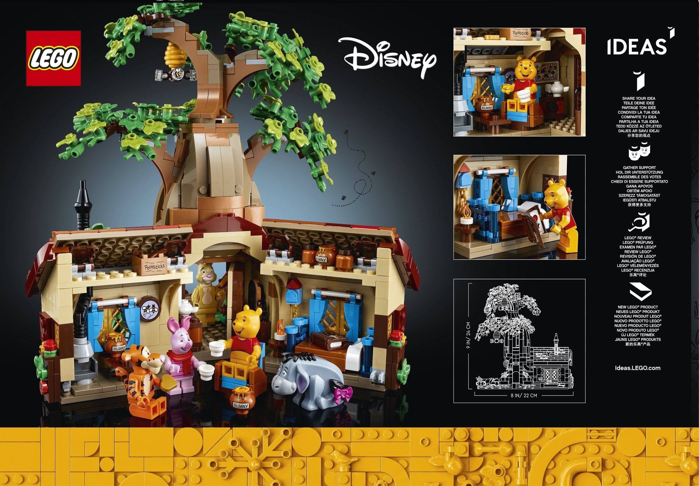 LEGO Winnie the Pooh 21326 ảnh chi tiết thêm