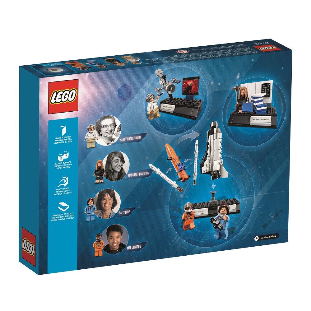 LEGO Women of NASA 21312 chi tiết mặt trước