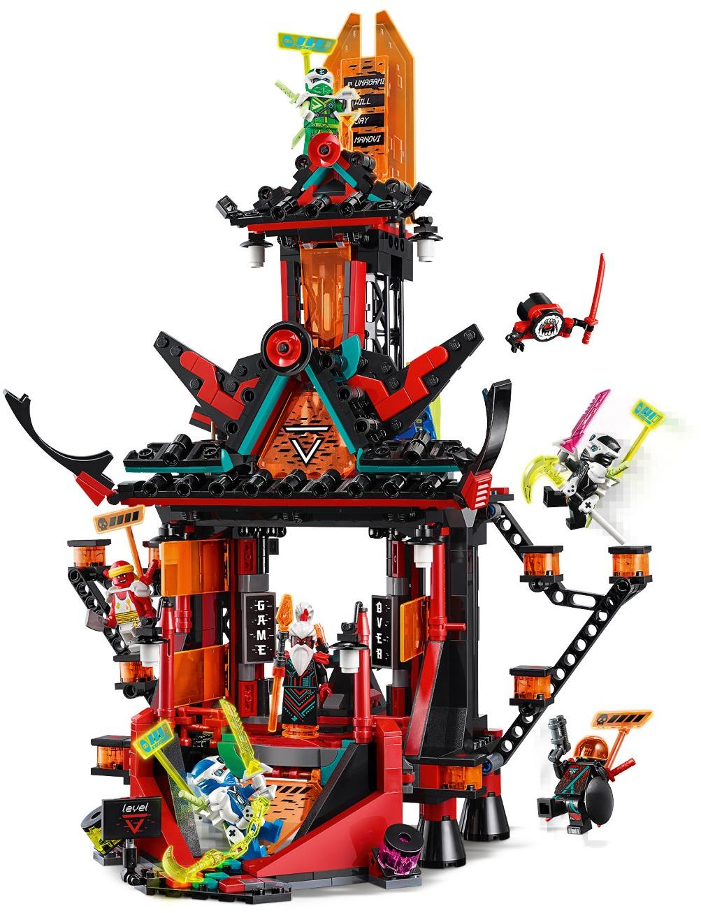 Empire Temple of Madness 71712 - góc nhìn khác của bộ LEGO
